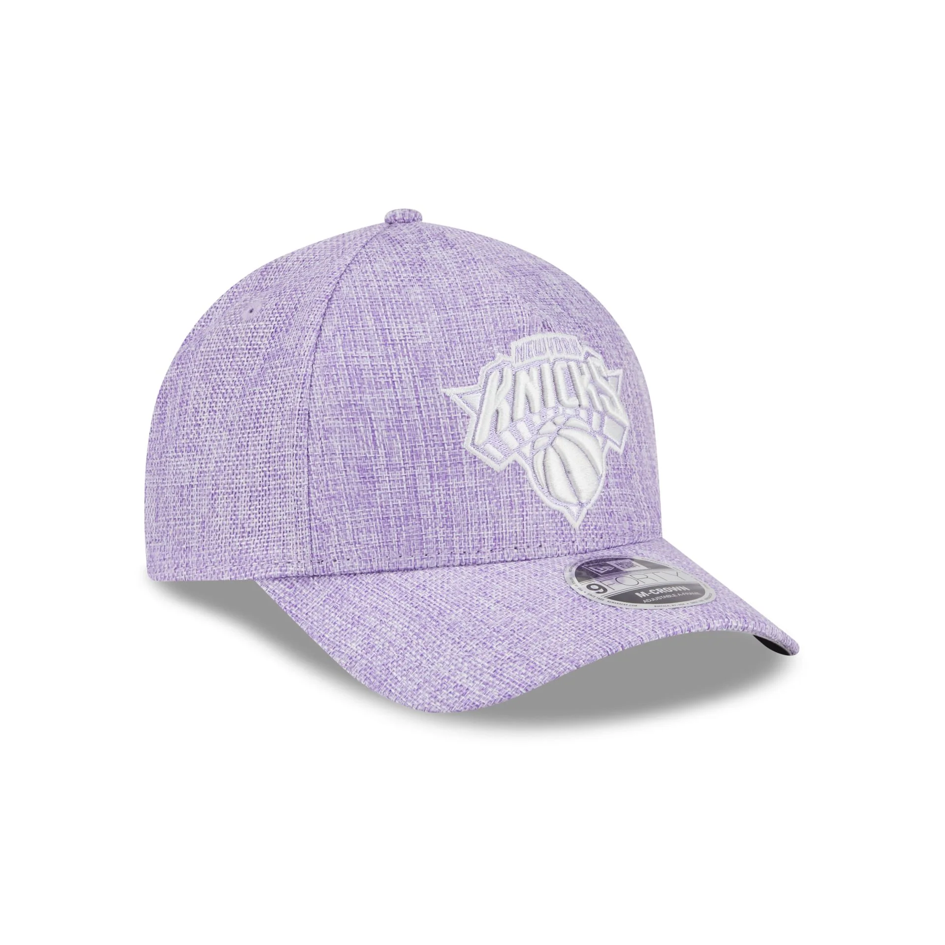 New York Knicks Cotton Weave Purple 9FORTY M-Crown A-Frame Snapback Hat