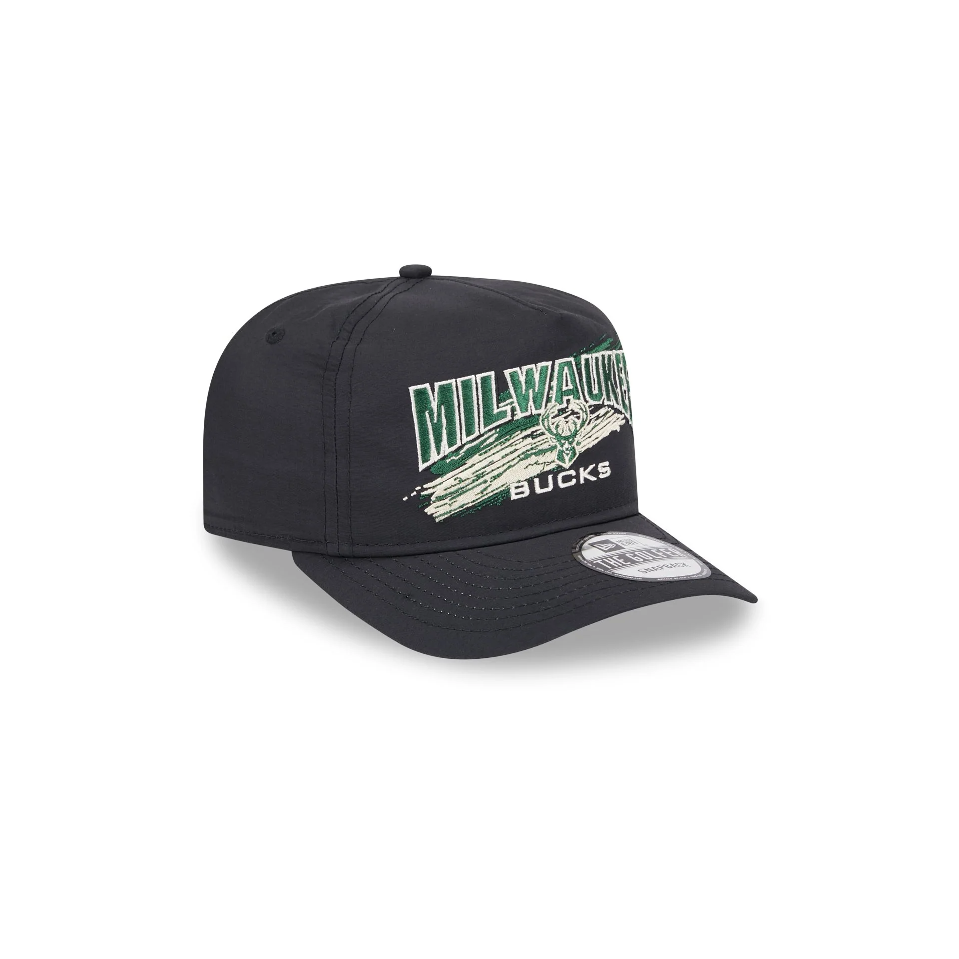 Milwaukee Bucks Throwback Brush Golfer Hat