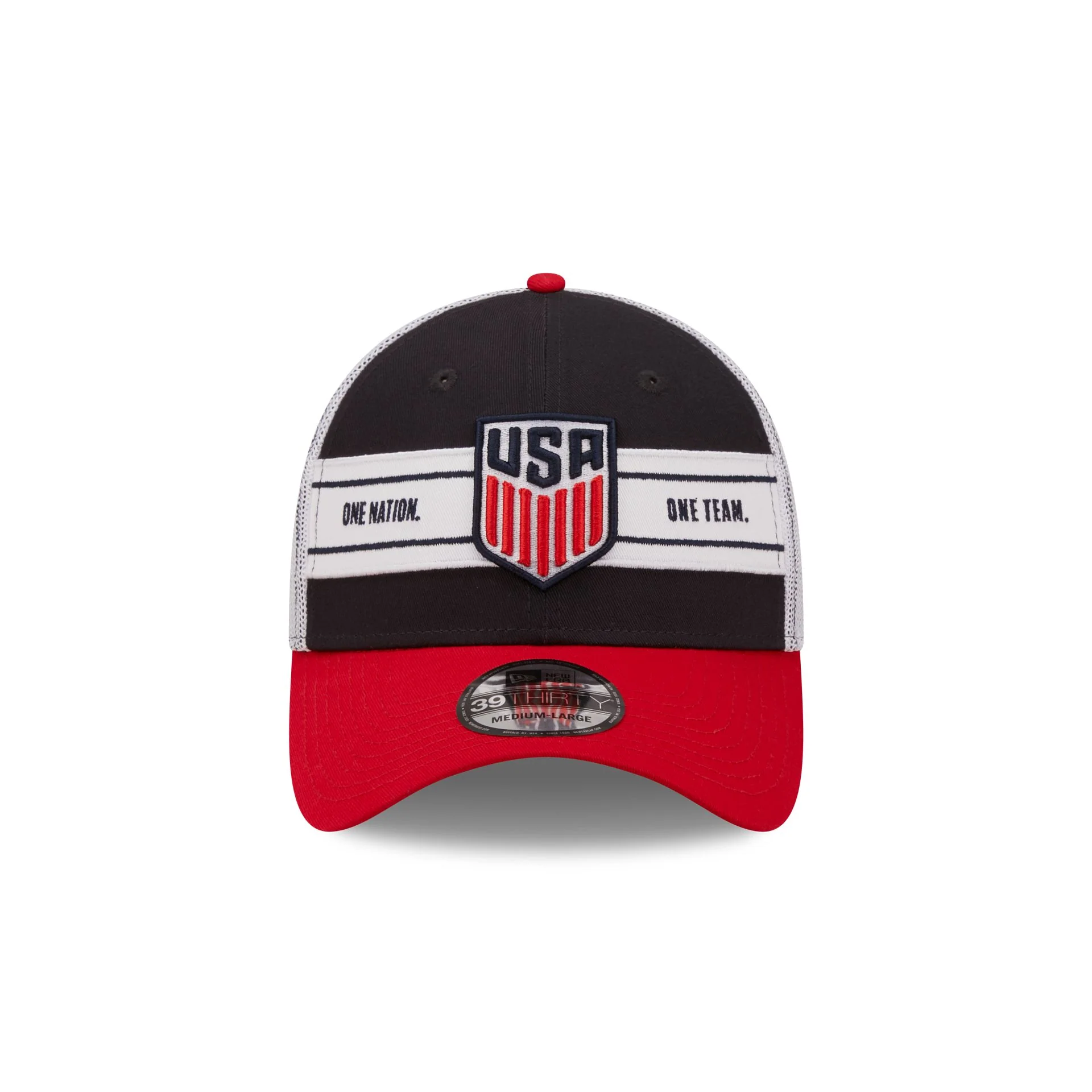 U.S. Soccer Men's National Team Mesh 39THIRTY Stretch Fit Hat