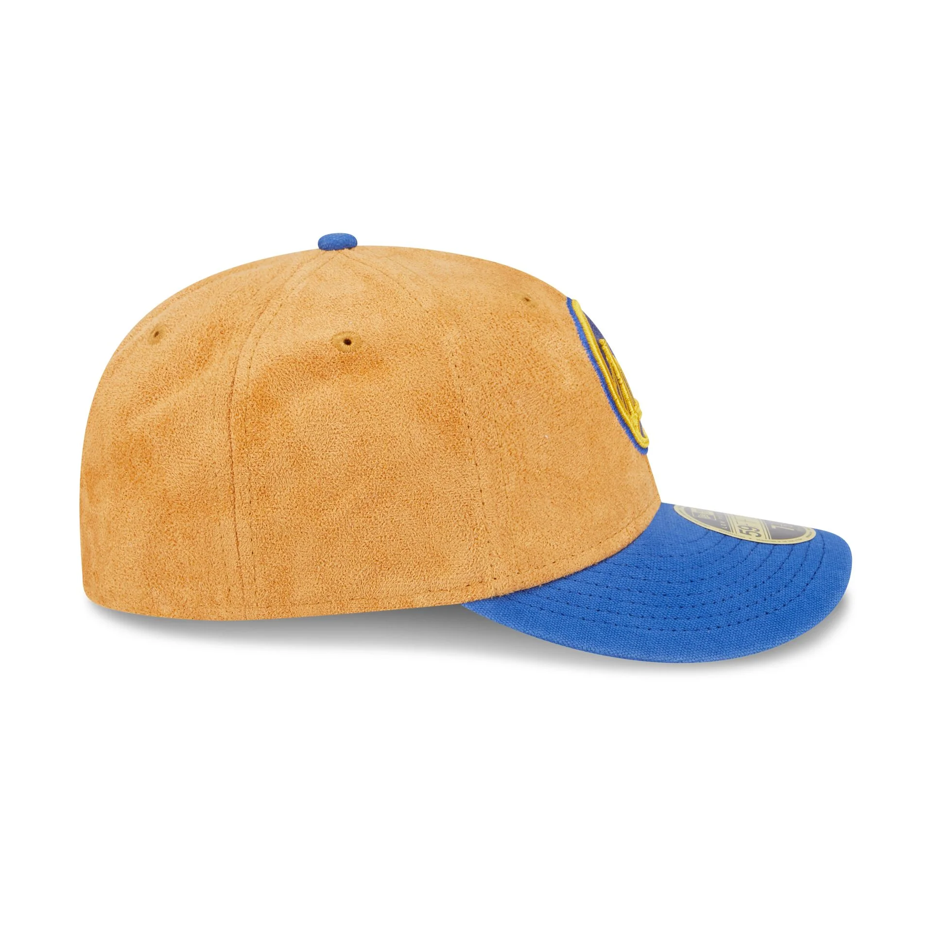 Golden State Warriors Tan Texture Low Profile 59FIFTY Fitted Hat