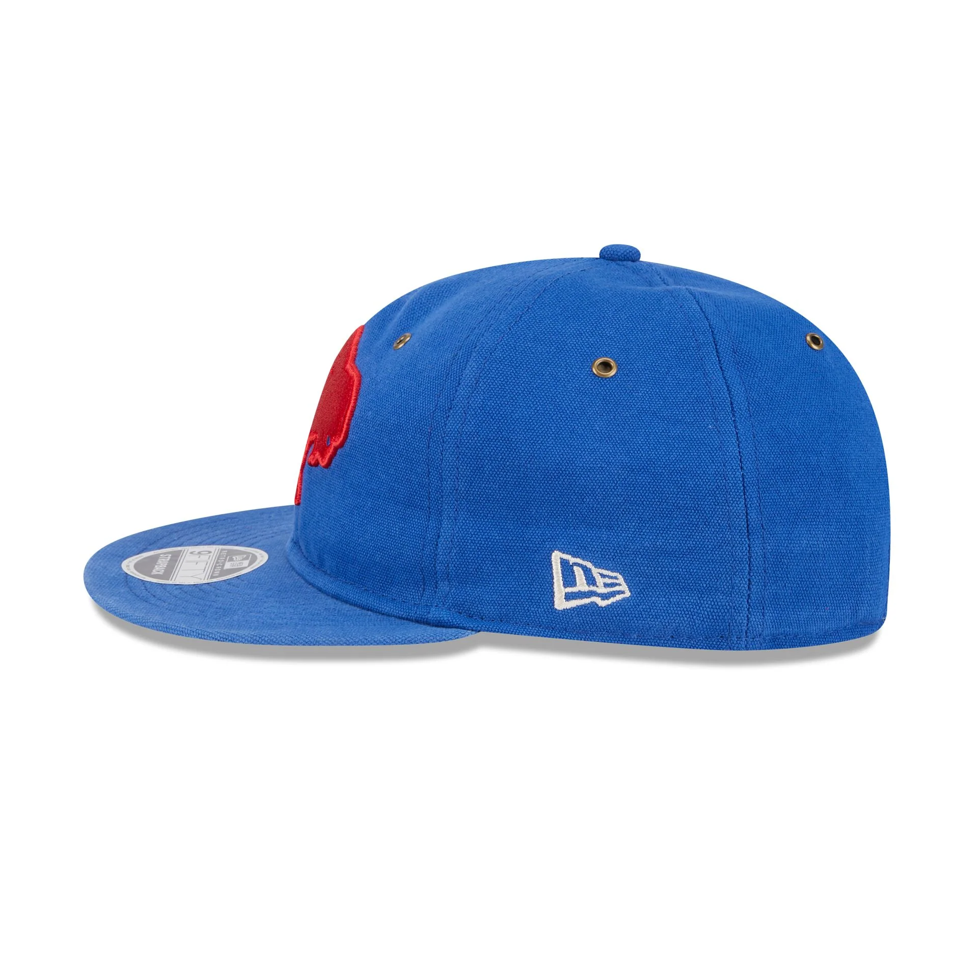Buffalo Bills Cotton Canvas Retro Crown 9FIFTY Adjustable Hat