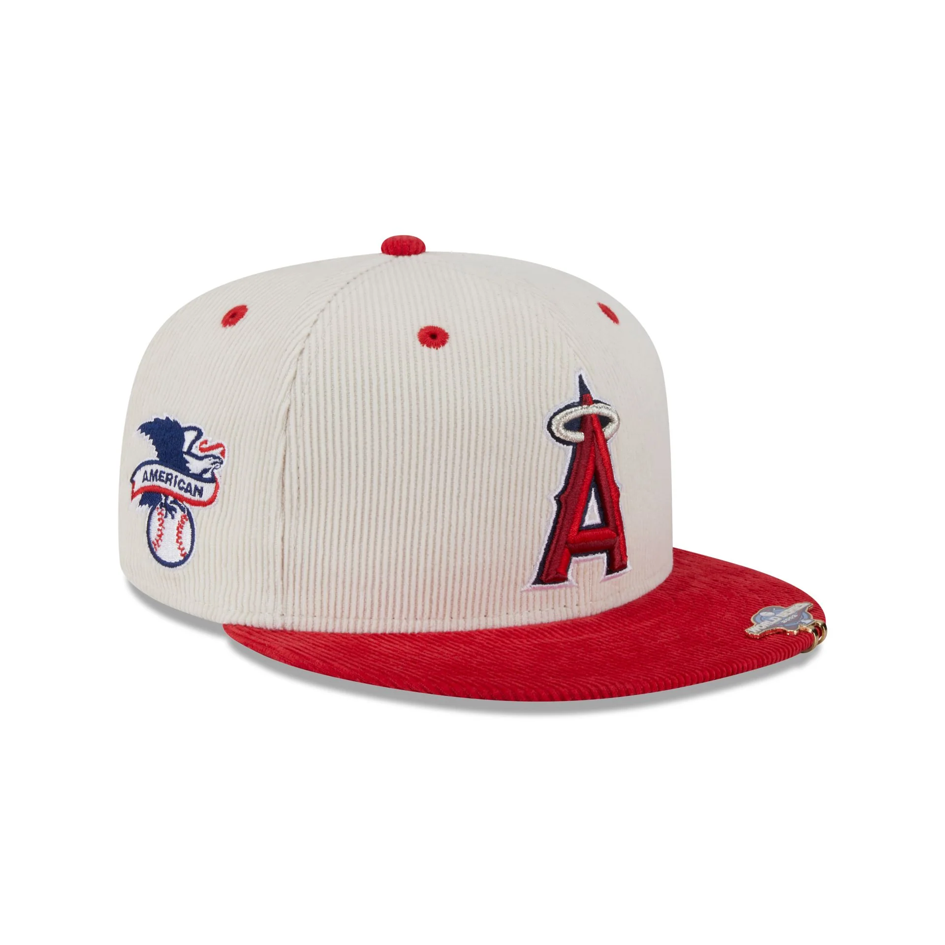 Los Angeles Angels Two Tone Cord 59FIFTY Fitted Hat