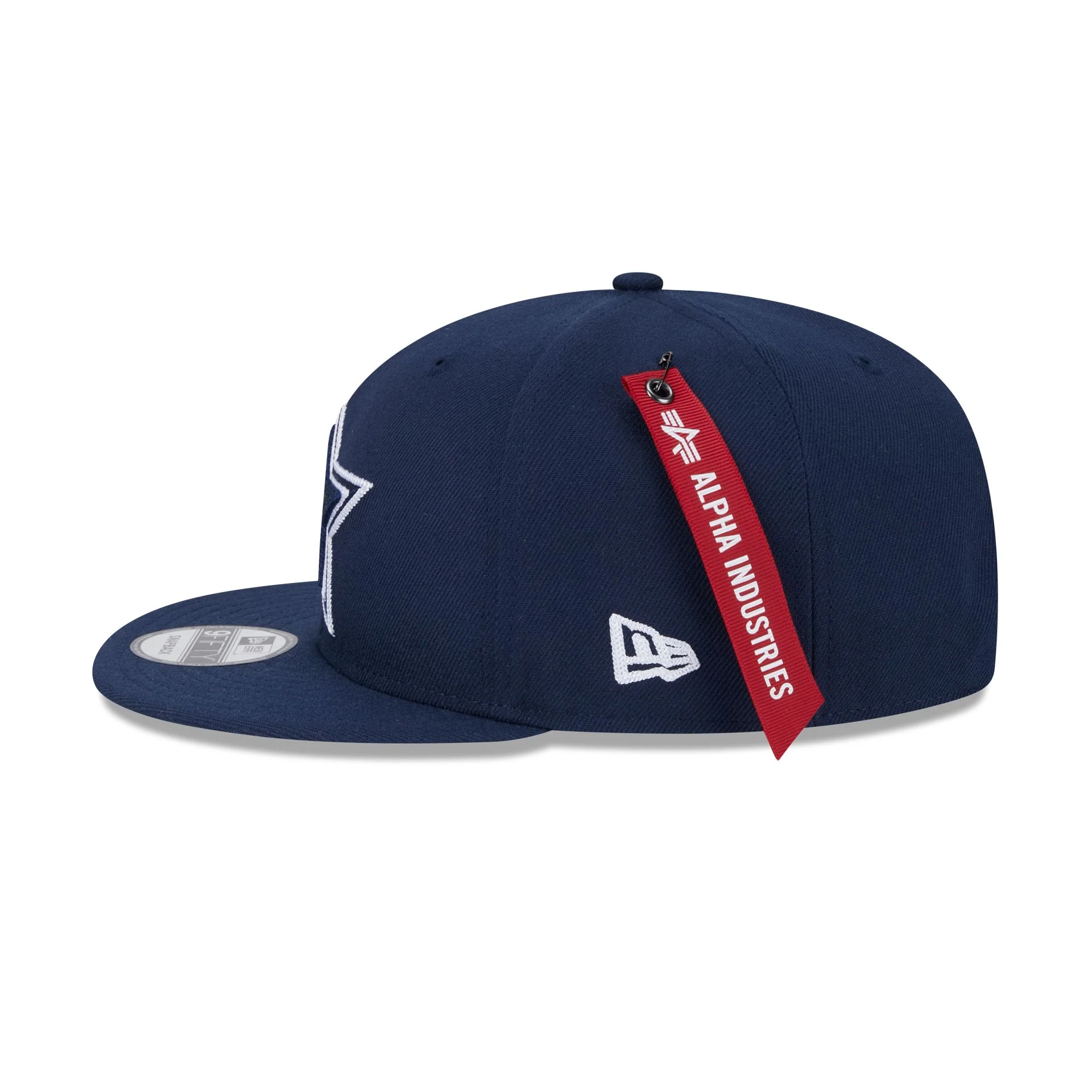 Alpha Industries x Dallas Cowboys Navy 9FIFTY Snapback Hat