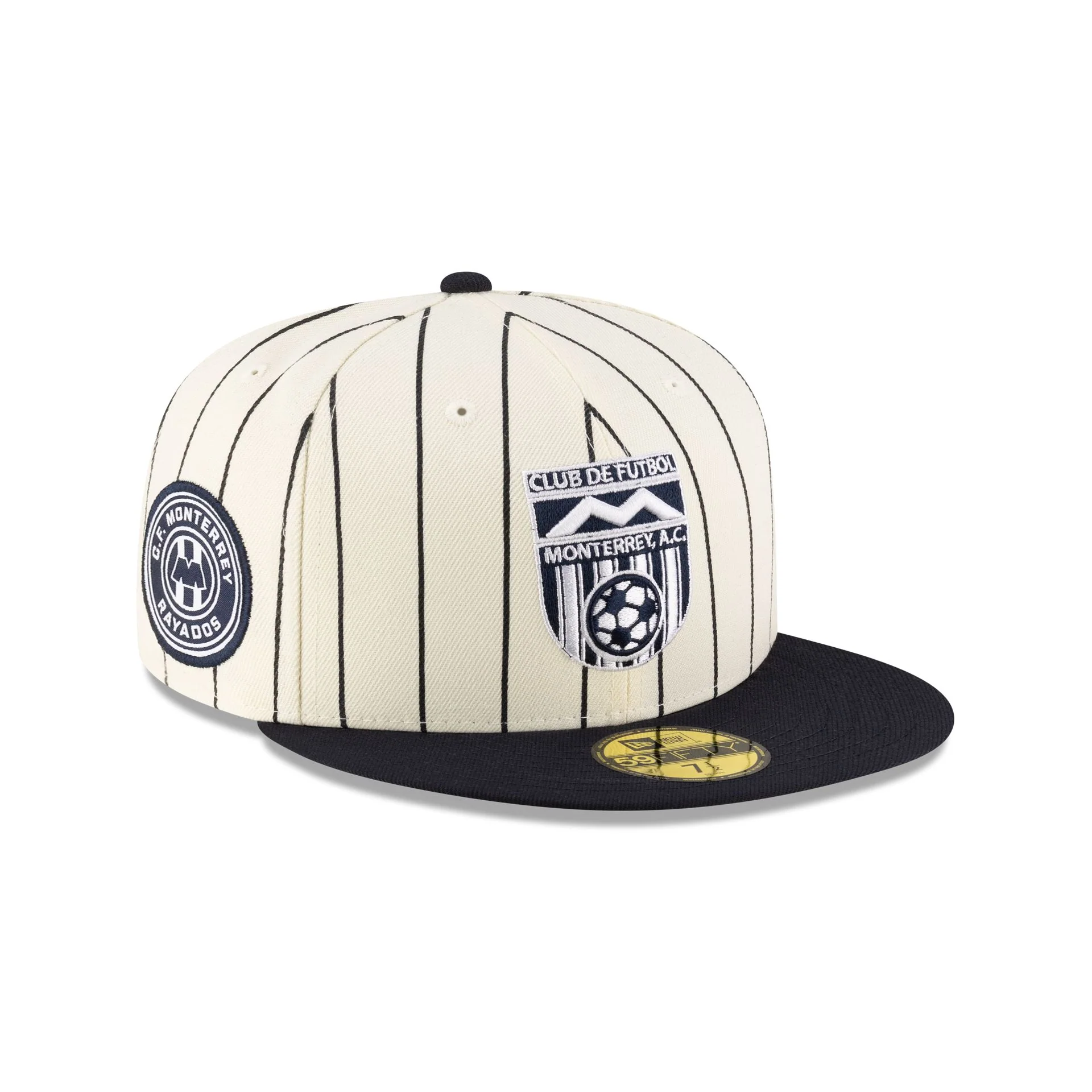 Rayados Retro Pinstripe 59FIFTY Fitted Hat