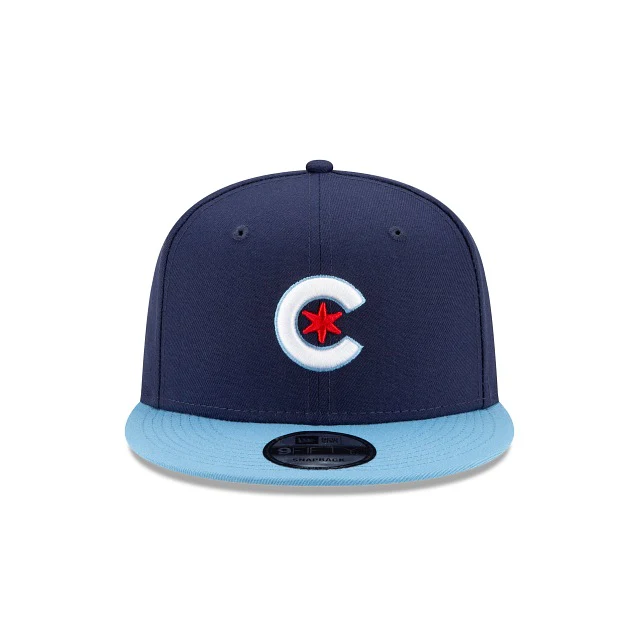 Chicago Cubs City Connect 9FIFTY Snapback Hat
