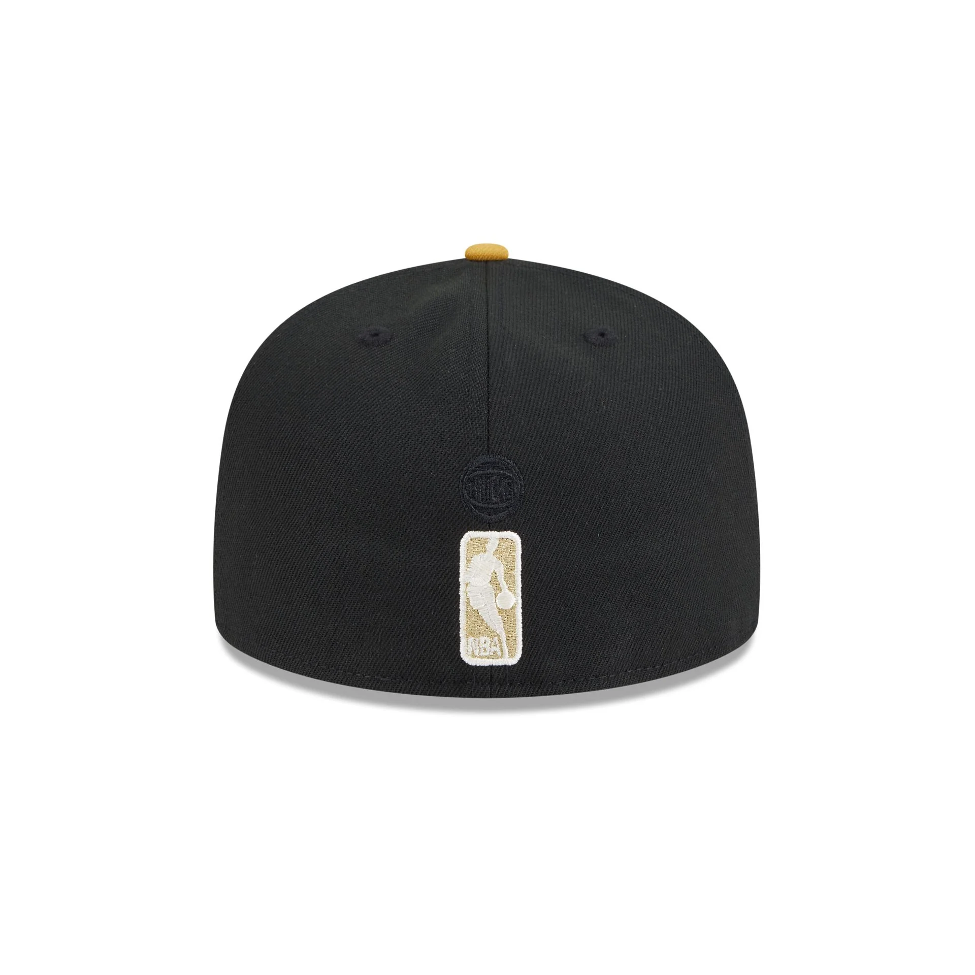 New York Knicks Metallic Gold Logo 59FIFTY Fitted Hat