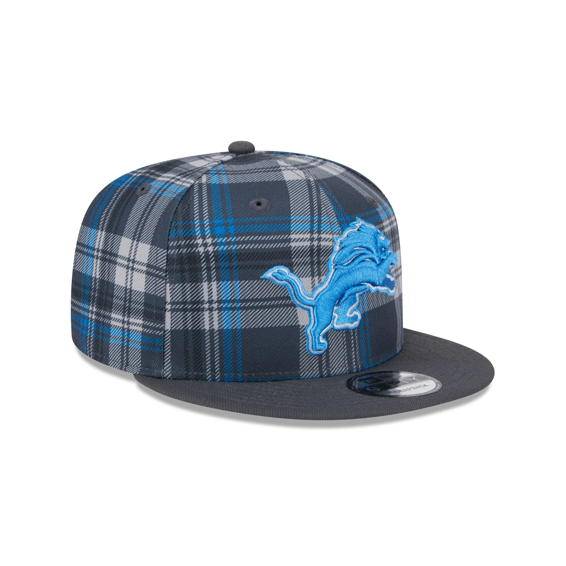 Detroit Lions 2024 Sideline Statement Gray 9FIFTY Snapback Hat