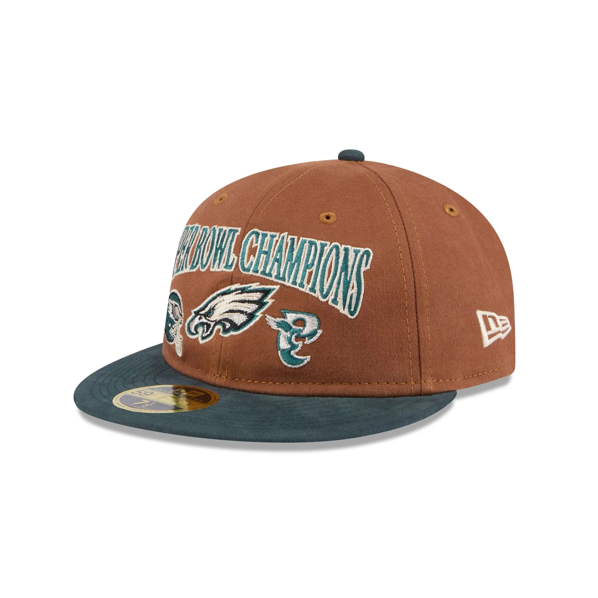 Philadelphia Eagles Champions Retro Crown 59FIFTY Fitted Hat
