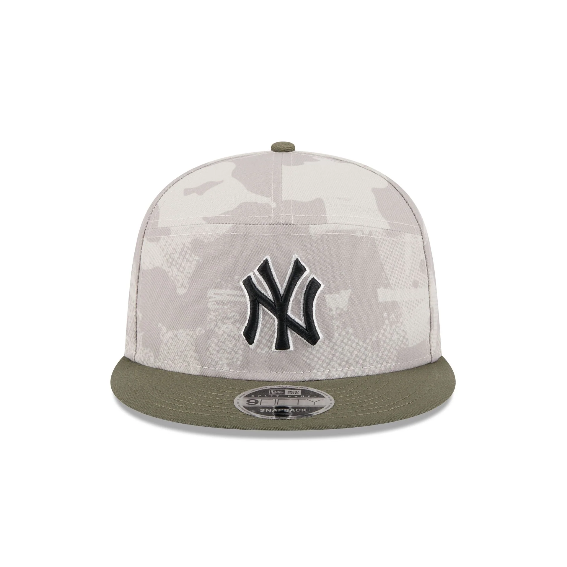 New York Yankees Armed Forces Day 2025 Split Panel 9FIFTY Snapback Hat