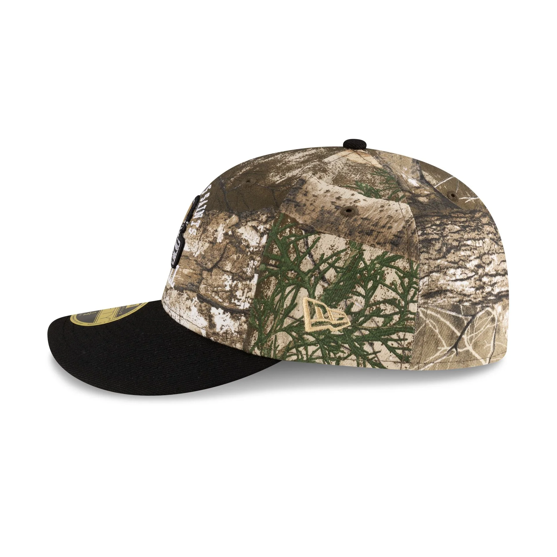 Just Caps Realtree New Orleans Saints Low Profile 59FIFTY Fitted Hat