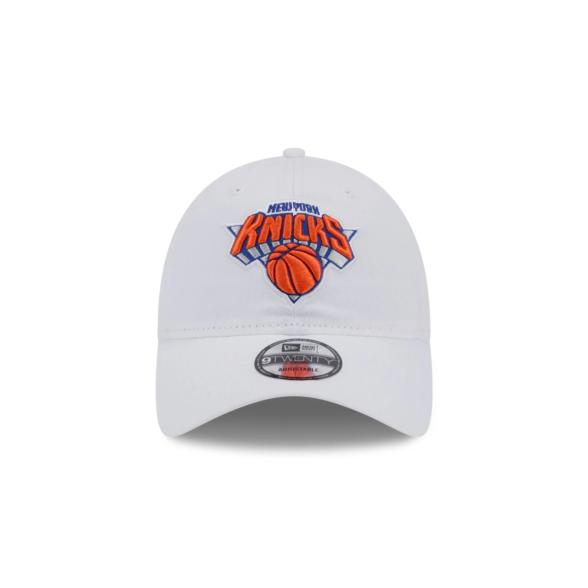 New York Knicks White 9TWENTY Adjustable Hat