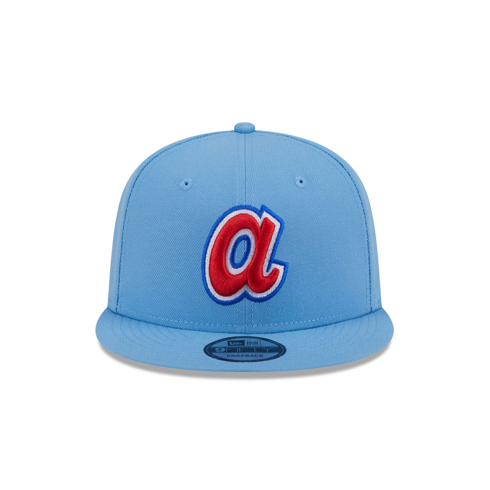 Atlanta Braves Sky Blue 9FIFTY Snapback Hat