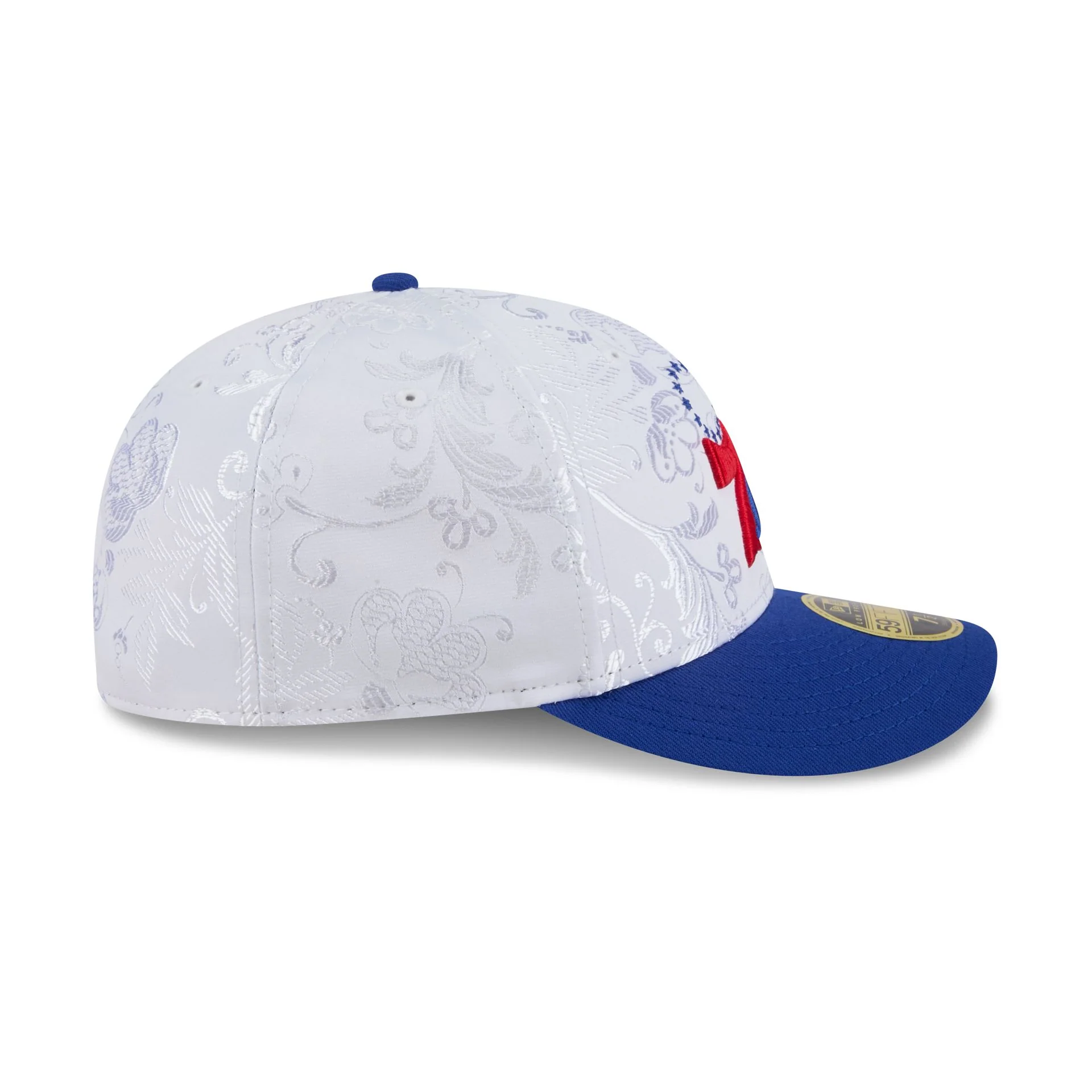 Philadelphia 76ers Floral Shine Low Profile 59FIFTY Fitted Hat