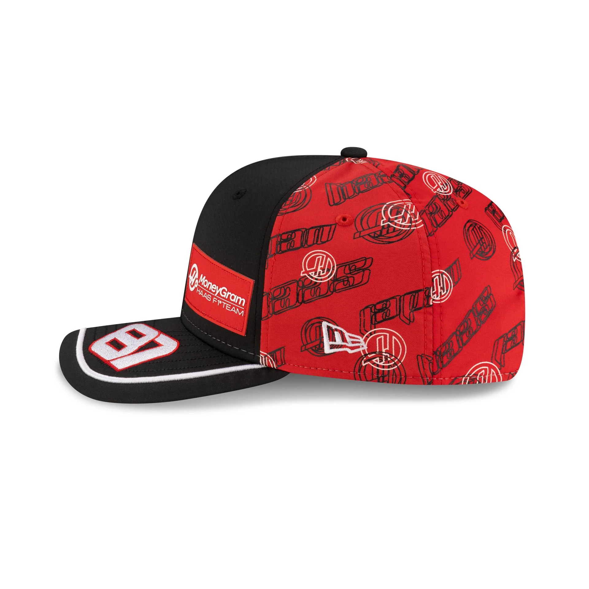 2025 Japan Race Special MoneyGram Haas F1 Team Oliver Bearman 9SEVENTY Stretch-Snap Hat