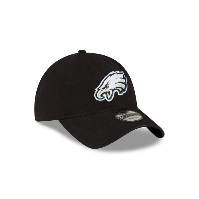 Philadelphia Eagles Core Classic Black 9TWENTY Adjustable Hat