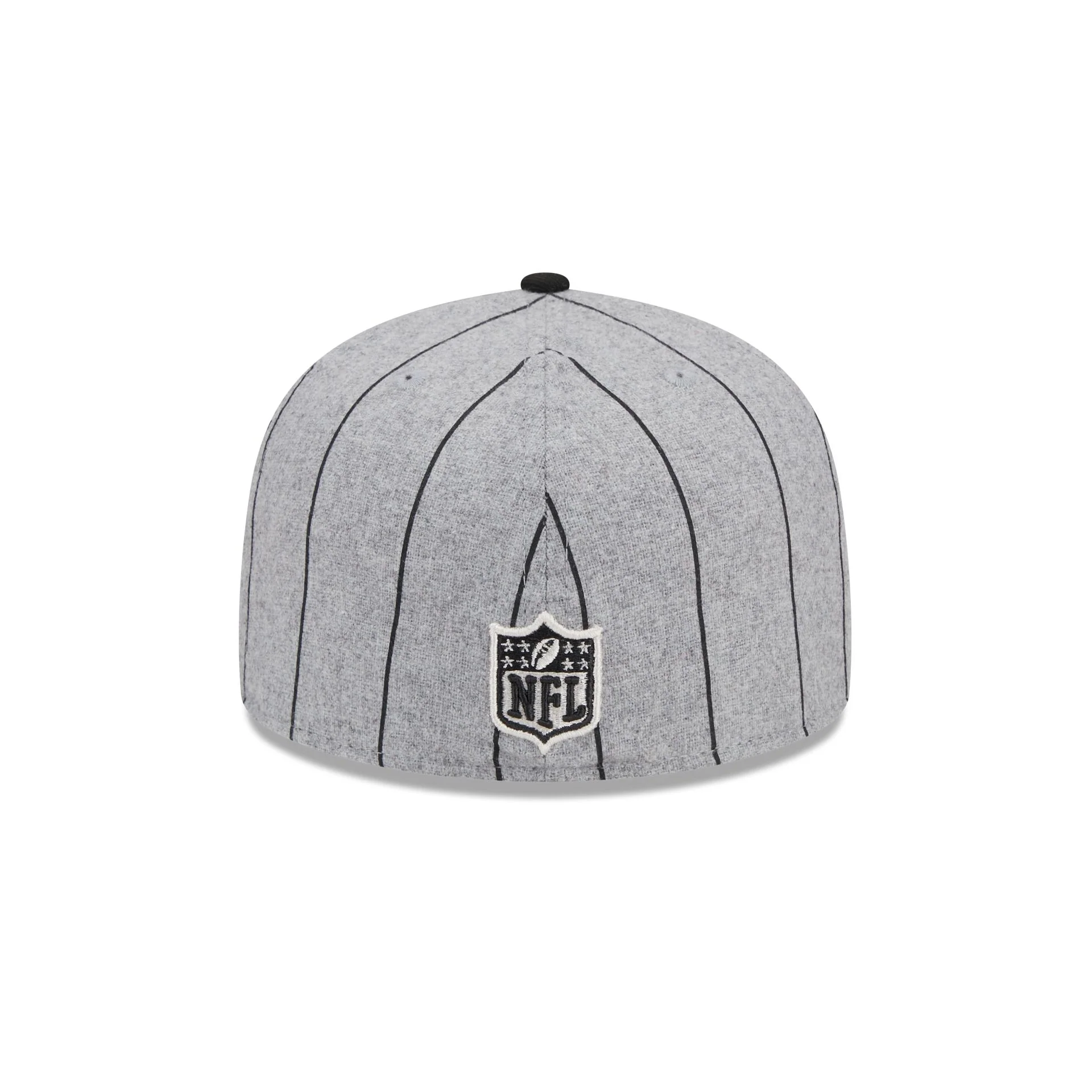 Las Vegas Raiders Heather Pinstripe 59FIFTY Fitted Hat