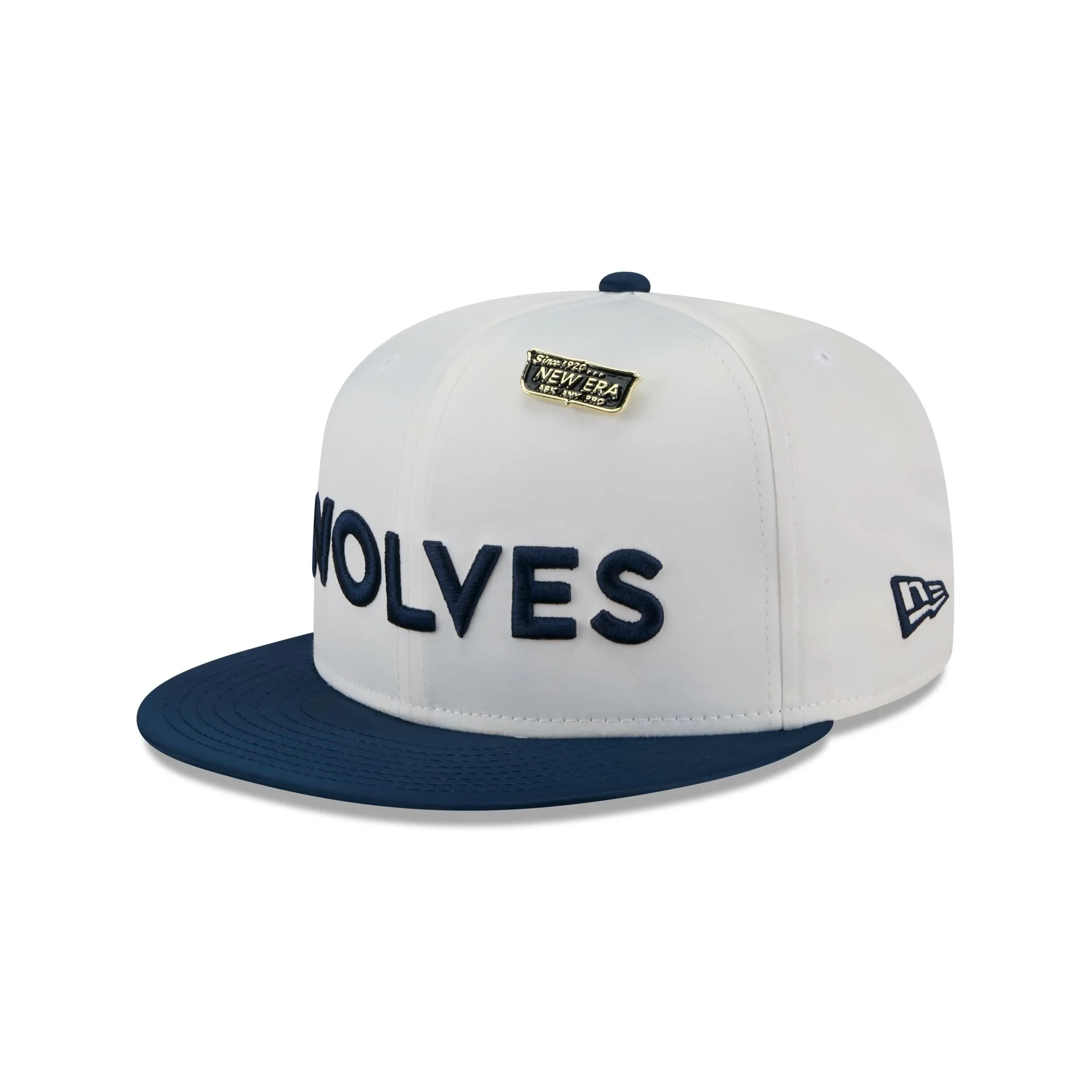 Minnesota Timberwolves Spring Satin 59FIFTY Fitted Hat