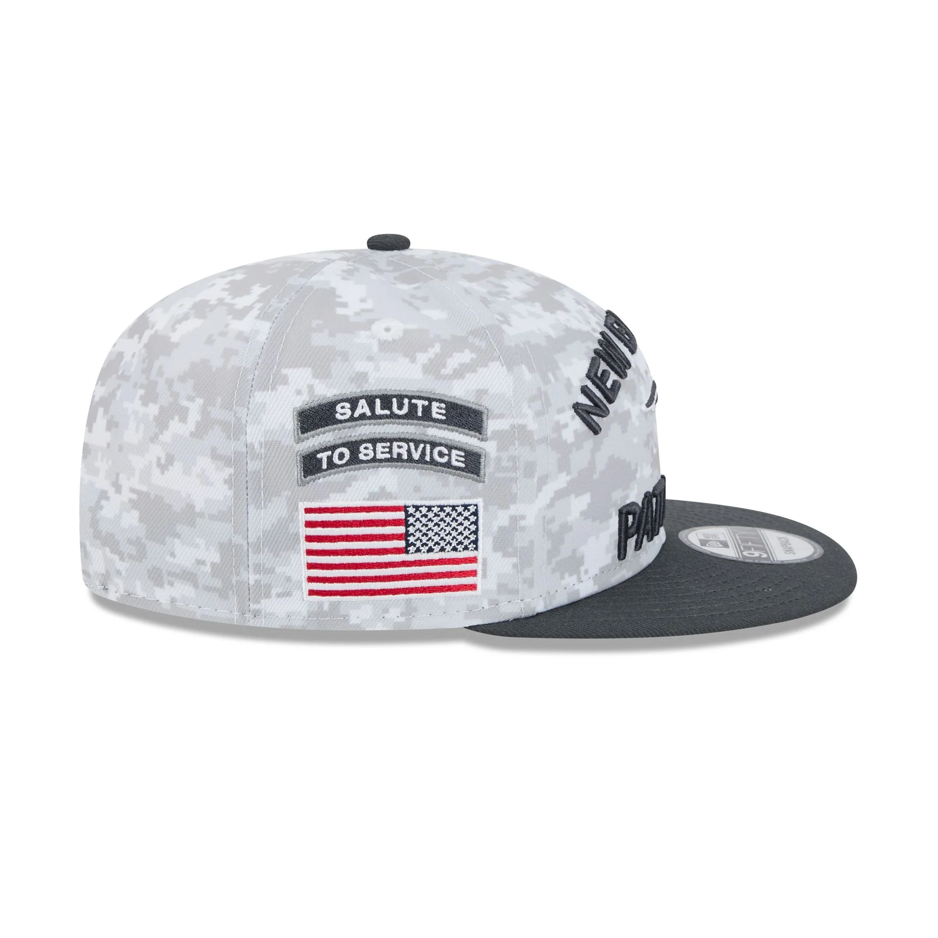 New England Patriots 2024 Salute to Service 9FIFTY Snapback Hat