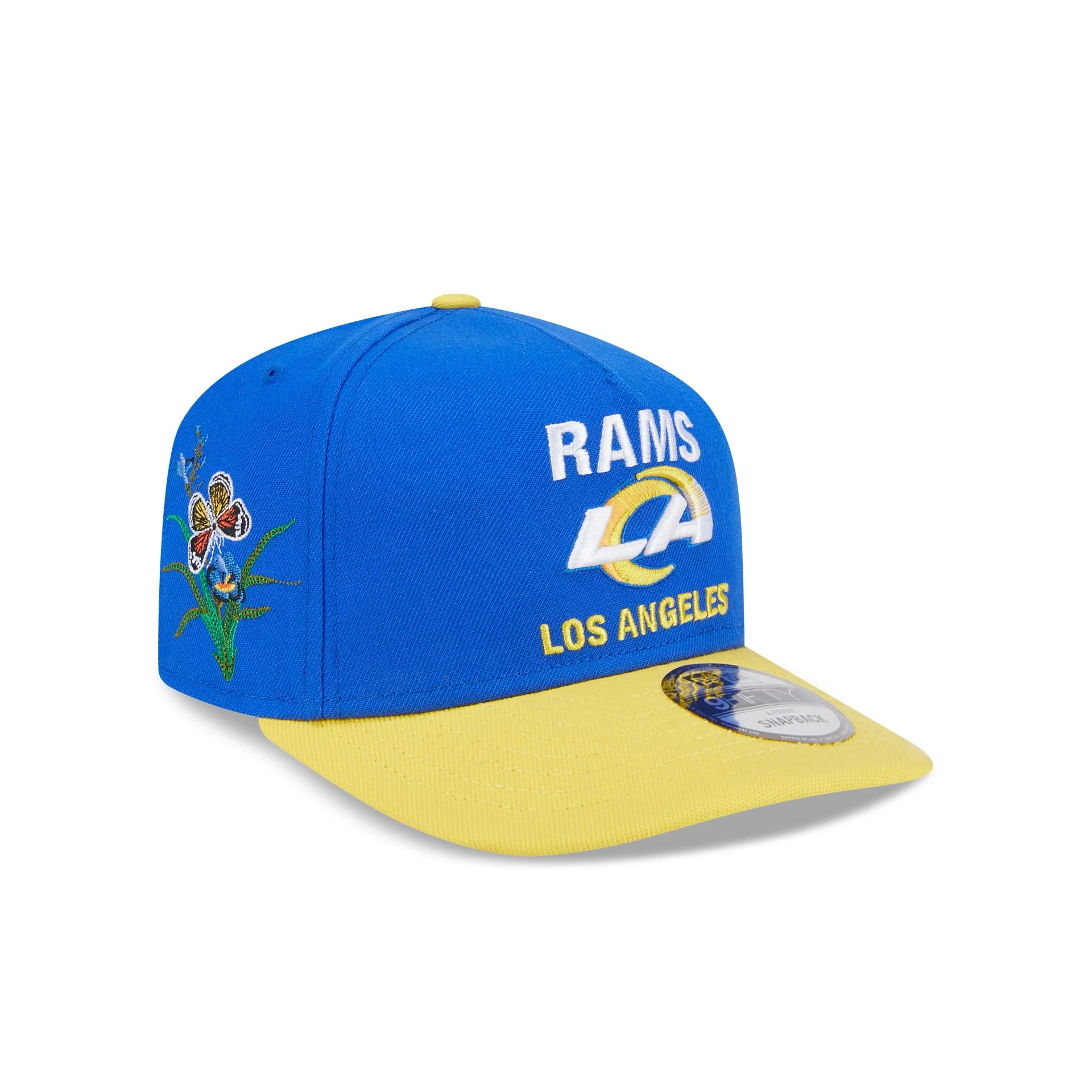 FELT x Los Angeles Rams 9FIFTY A-Frame Snapback Hat