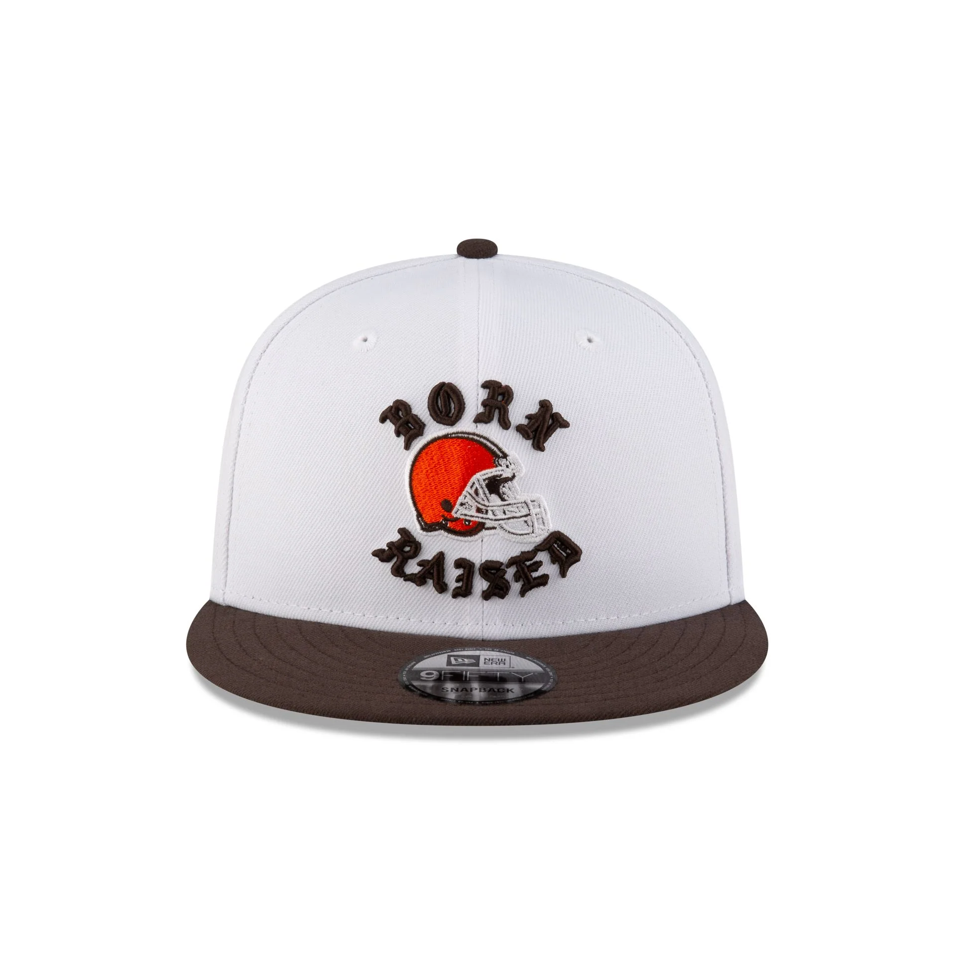 Born x Raised Cleveland Browns White 9FIFTY Snapback