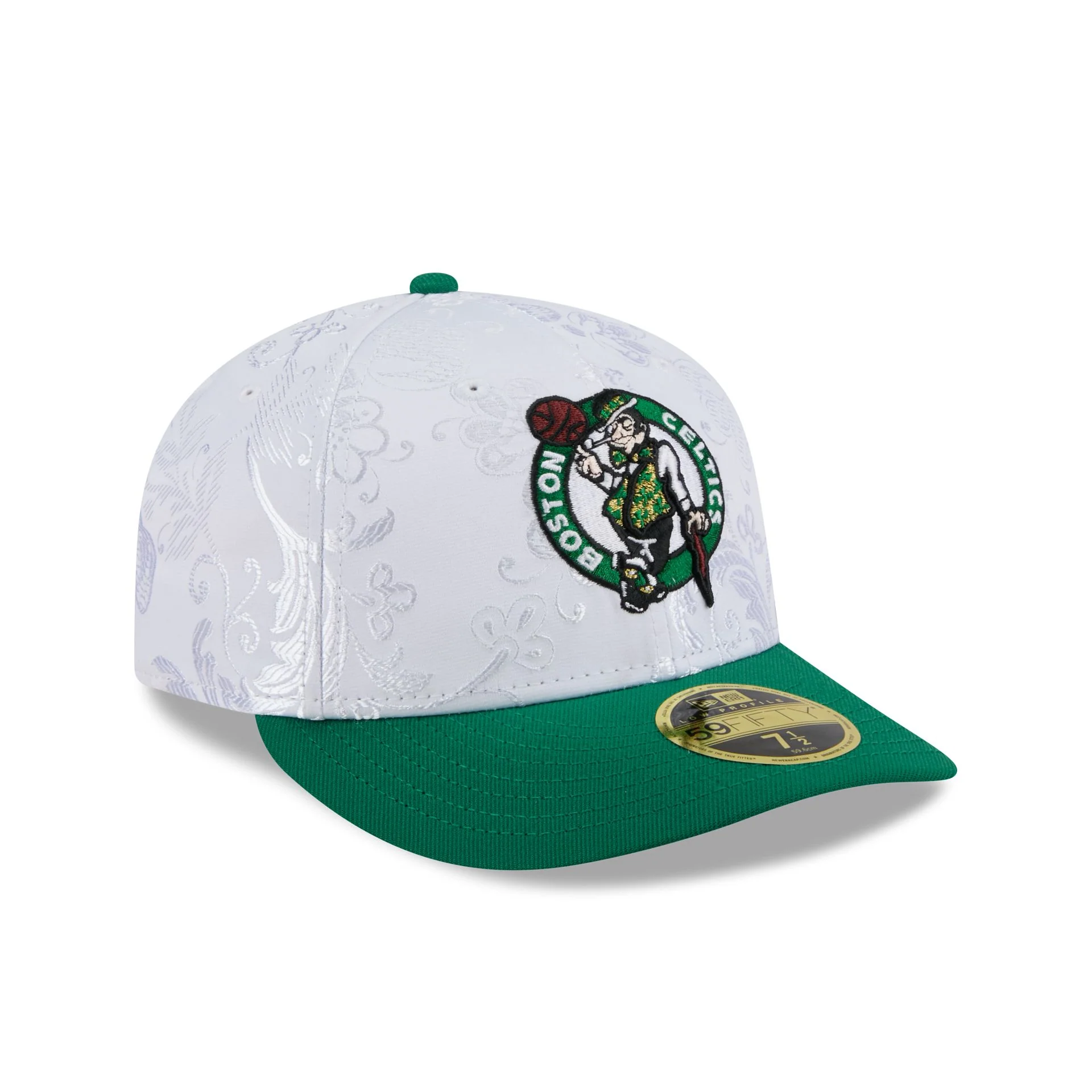 Boston Celtics Floral Shine Low Profile 59FIFTY Fitted Hat
