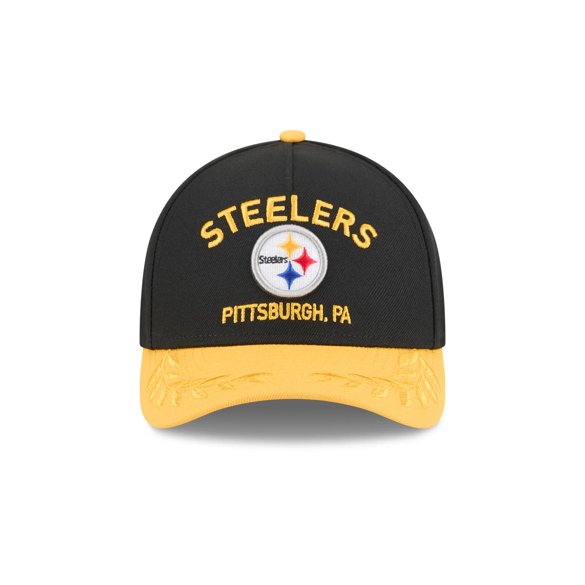 Pittsburgh Steelers 2025 Draft 9FORTY M-Crown A-Frame Snapback Hat