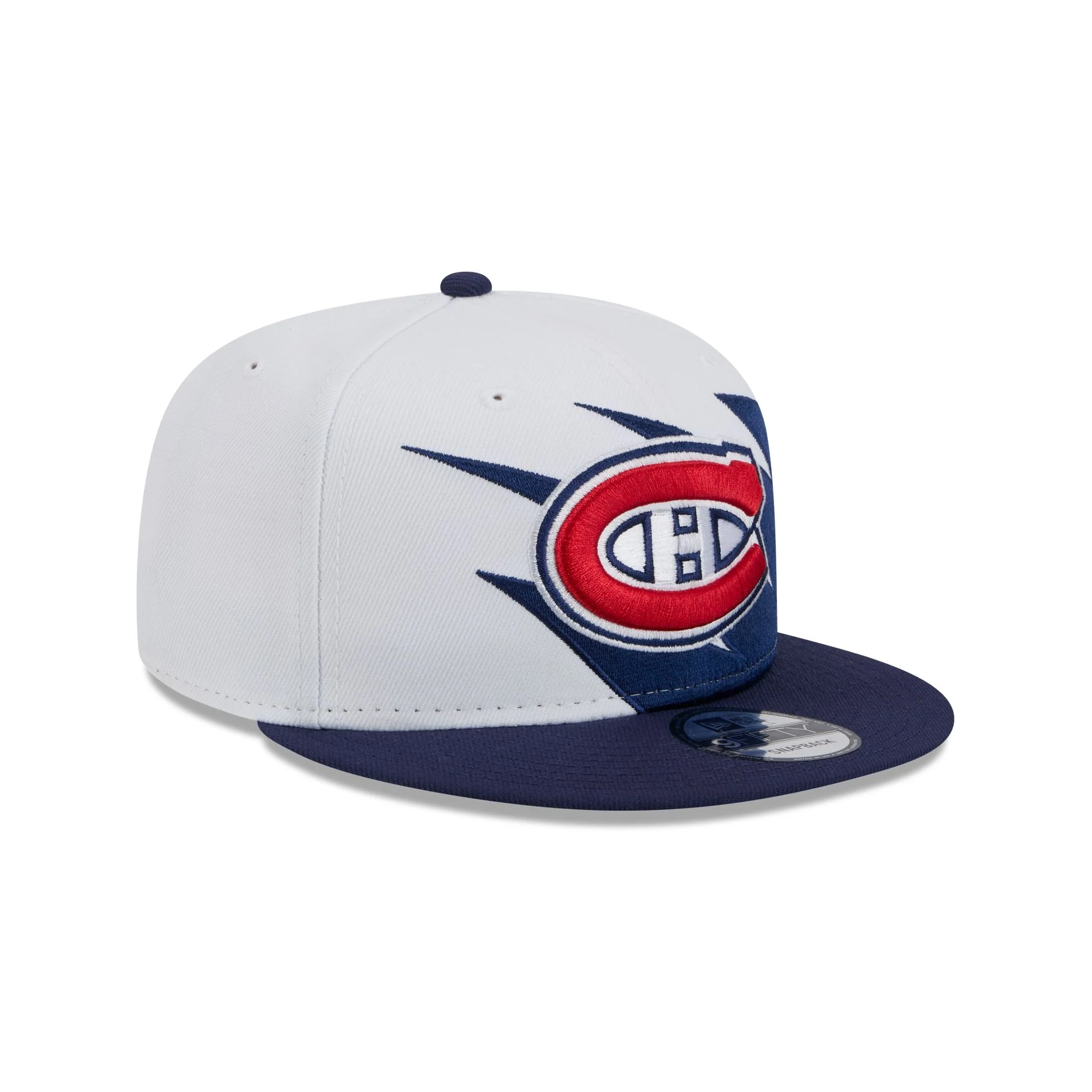 Montreal Canadiens Jagged 9FIFTY Snapback Hat