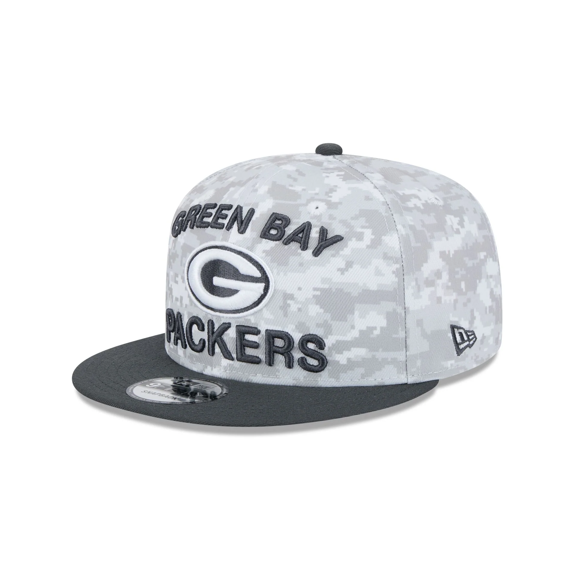 Green Bay Packers 2024 Salute to Service 9FIFTY Snapback Hat