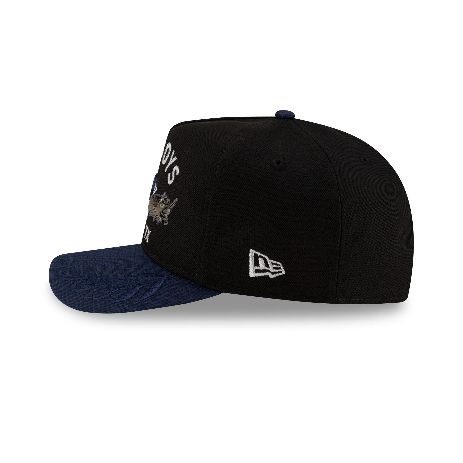 Dallas Cowboys 2025 Draft Black 59FIFTY A-Frame Fitted Hat