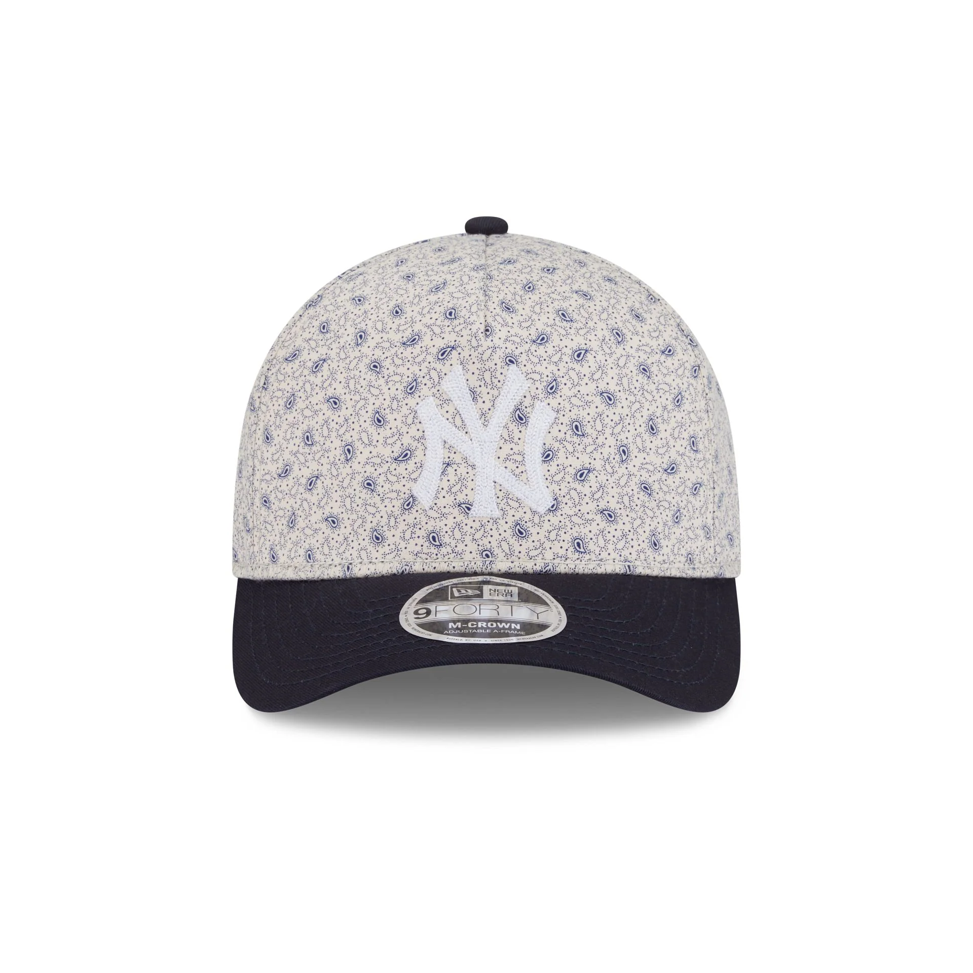 New York Yankees Micro Print 9FORTY M-Crown A-Frame Adjustable Hat