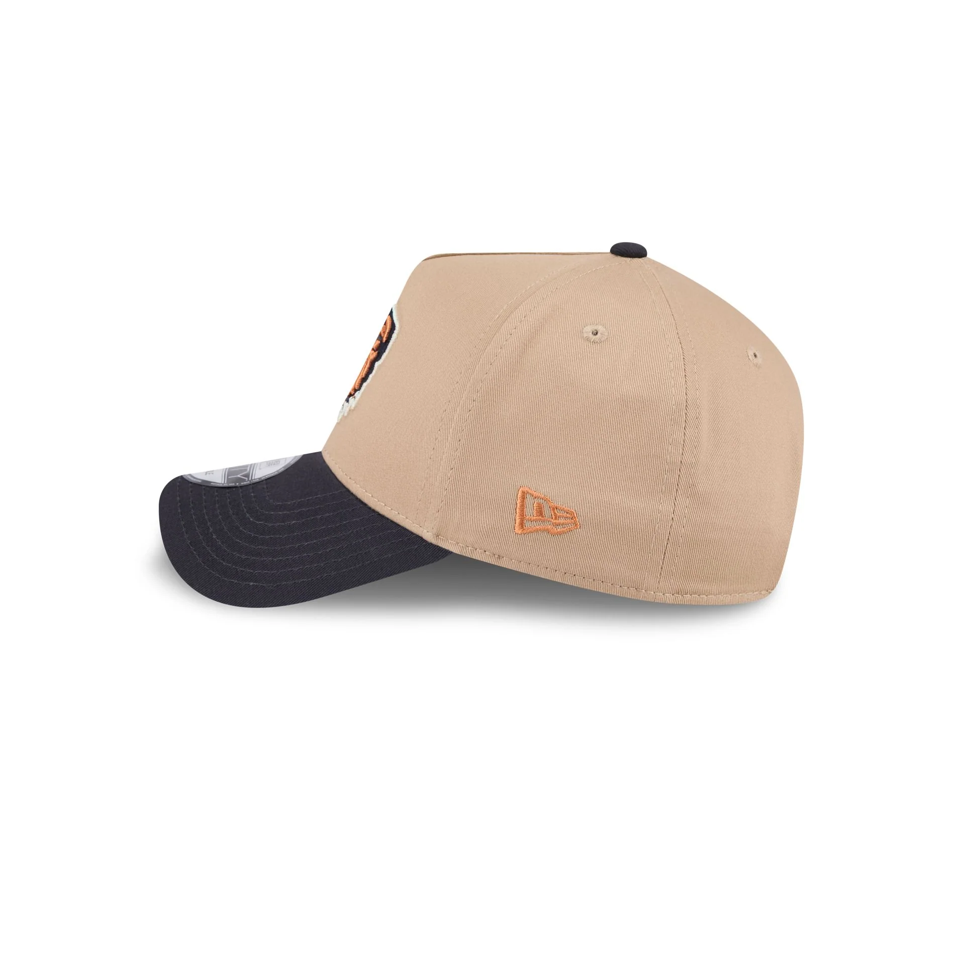 Cleveland Browns Beige Khaki 9FORTY A-Frame Snapback Hat