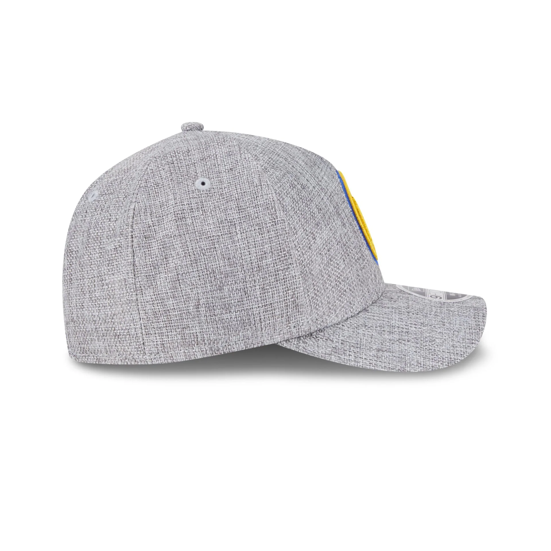 Golden State Warriors Cotton Weave Gray 9FORTY M-Crown A-Frame Snapback Hat