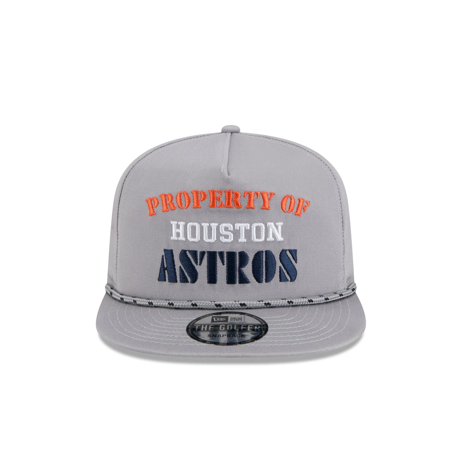 Houston Astros Vintage Gray Rope Golfer Hat