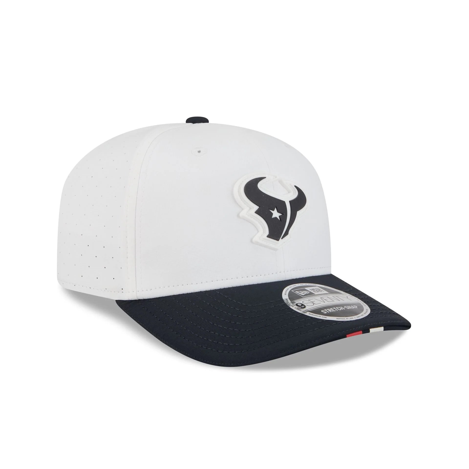 Houston Texans 2025 Training 9SEVENTY Stretch-Snap Hat