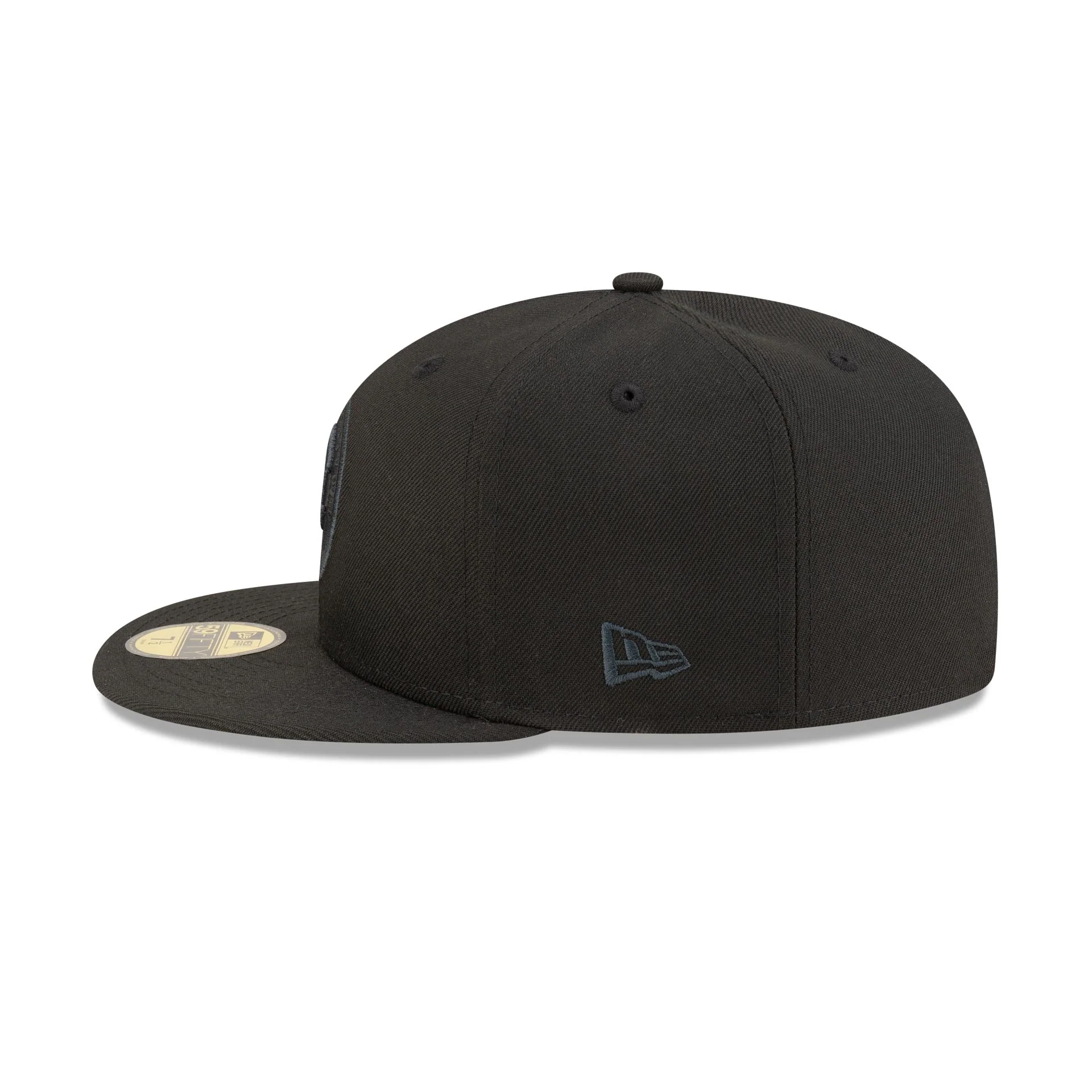 Deportivo Toluca FC Black 59FIFTY Fitted Hat