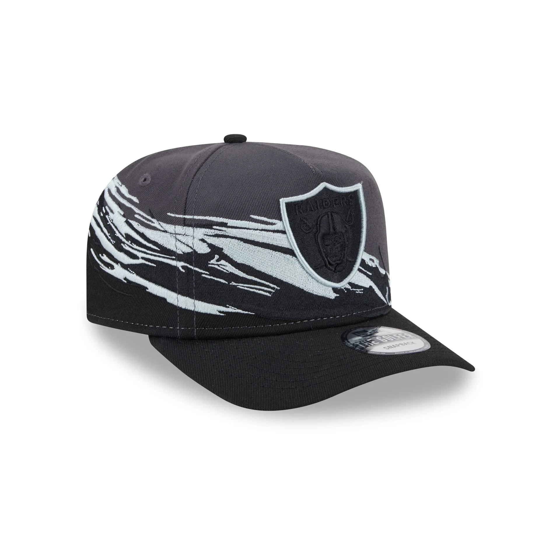Las Vegas Raiders Graphite Brushstroke Golfer Hat