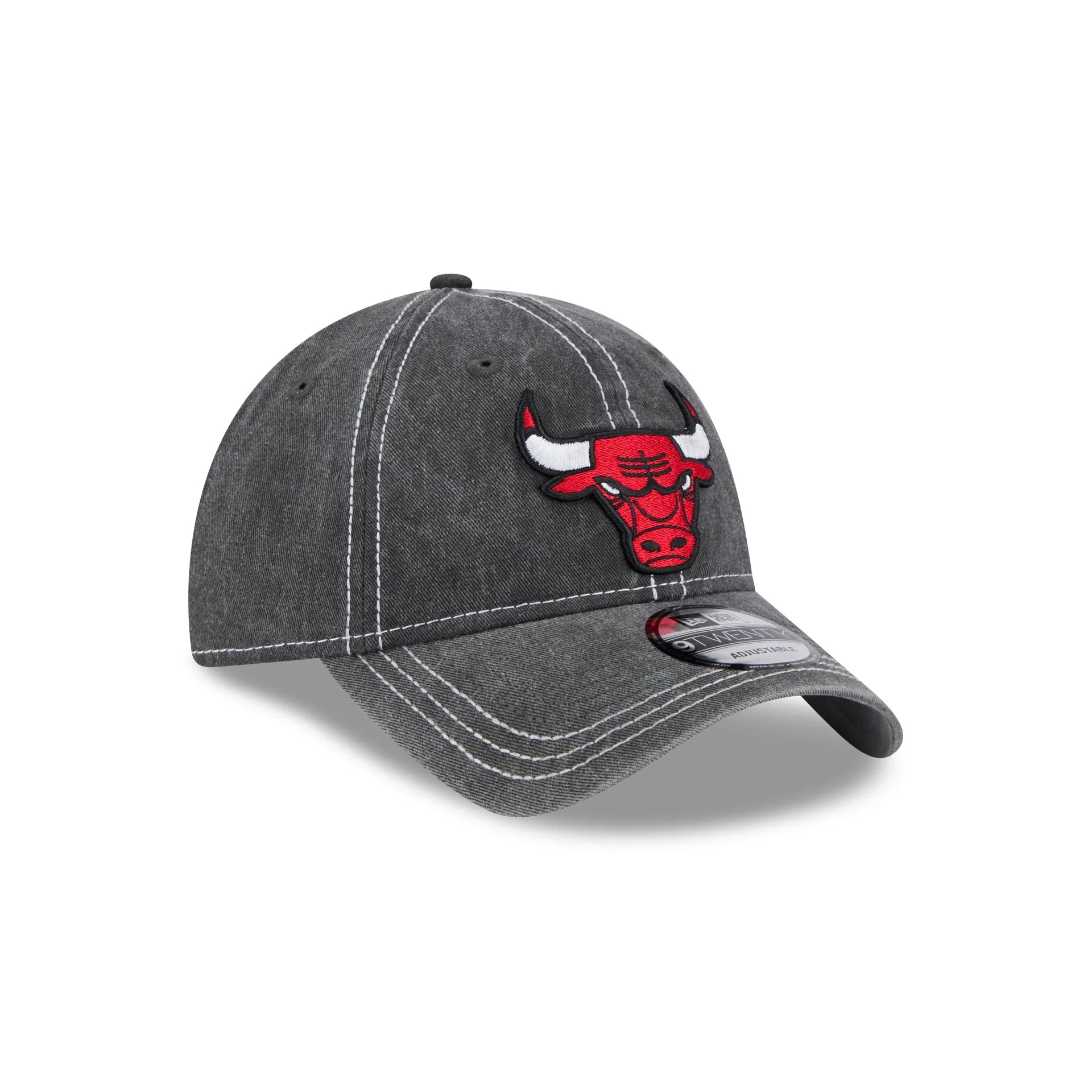 Chicago Bulls Washed Contrast 9TWENTY Adjustable Hat