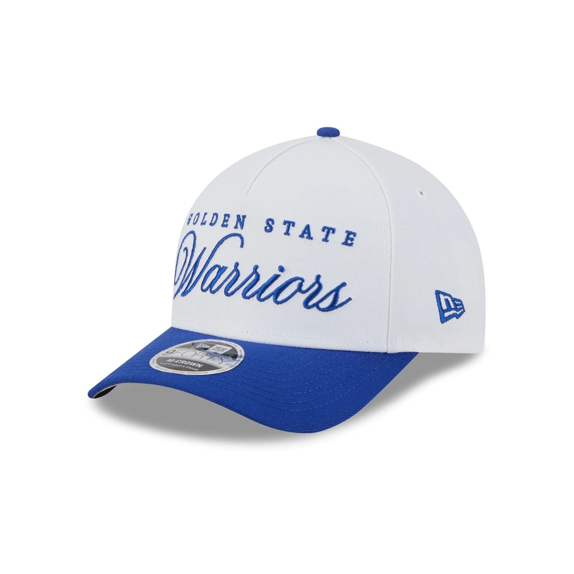 Golden State Warriors 2025 Draft 9FORTY M-Crown A-Frame Snapback Hat