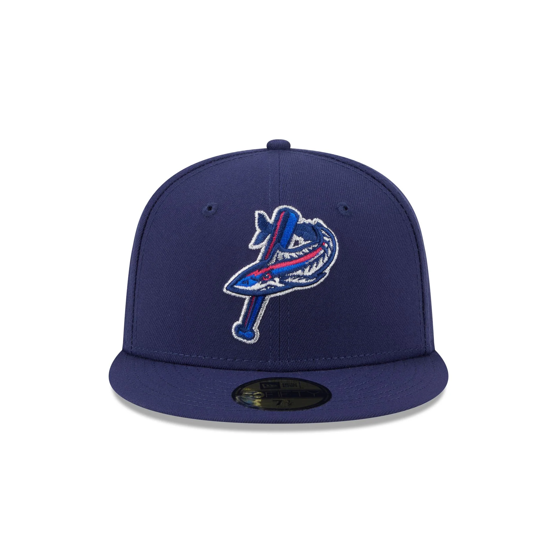 Pensacola Blue Wahoos Authentic Collection 59FIFTY Fitted Hat