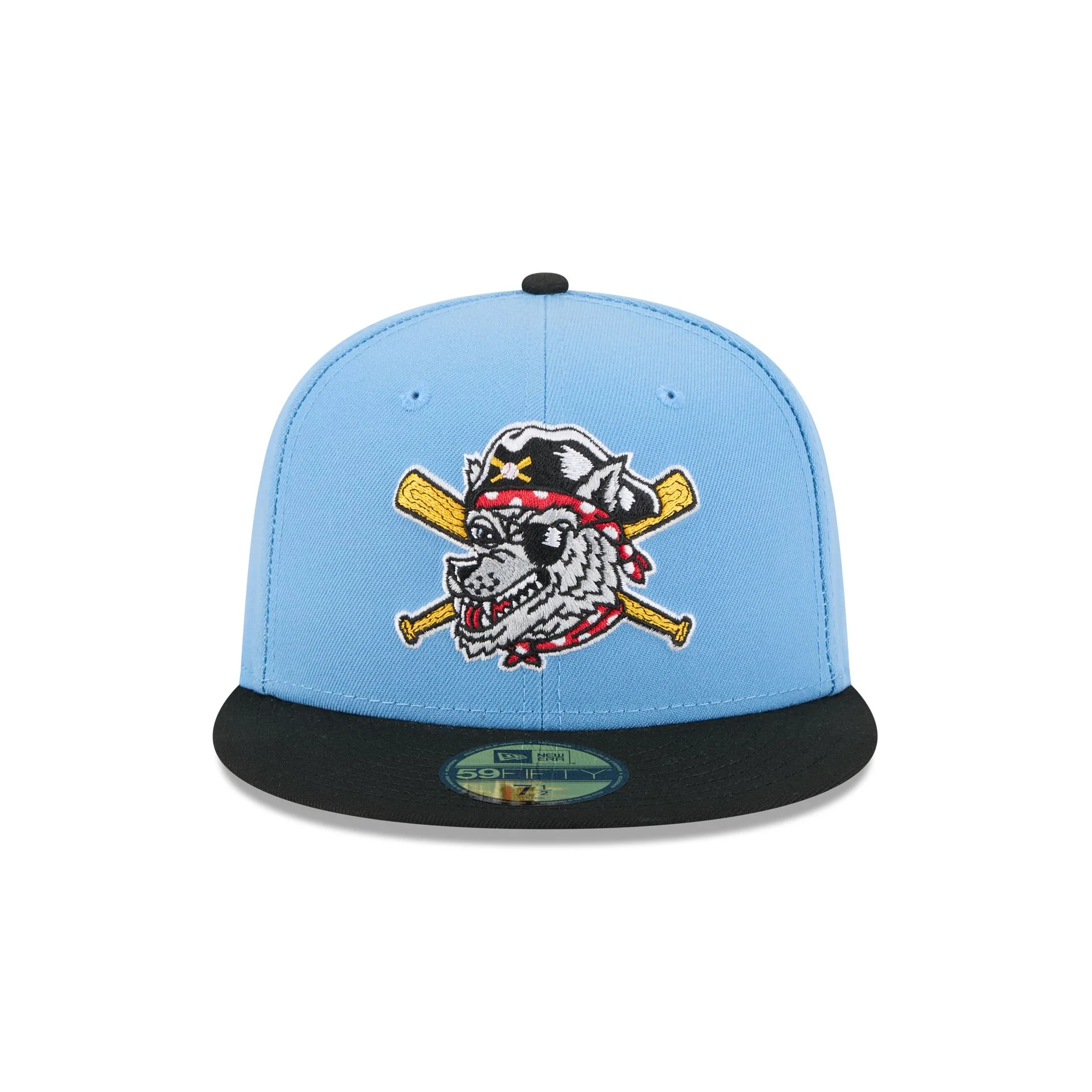 Erie Seawolves Theme Night Blue 59FIFTY Fitted Hat