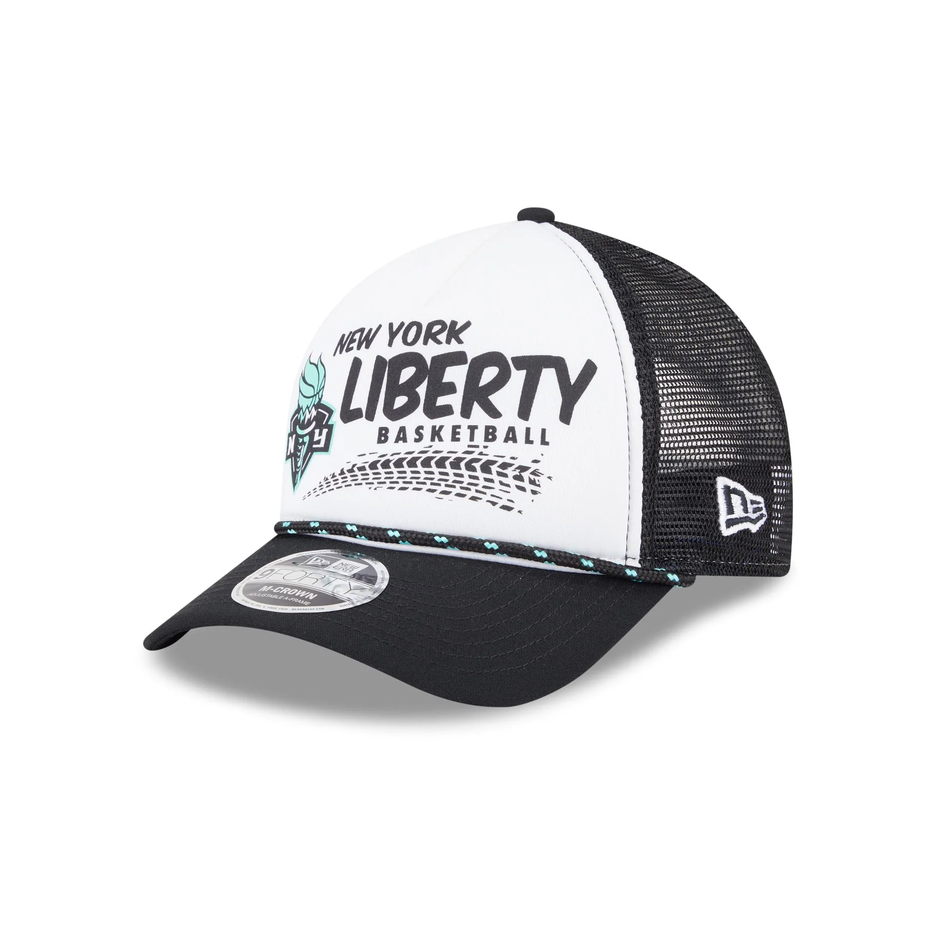 New York Liberty 2025 All-Star Game 9FORTY M-Crown A-Frame Trucker Hat