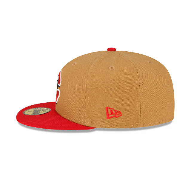 Chattanooga Lookouts Wheat 59FIFTY Fitted Hat