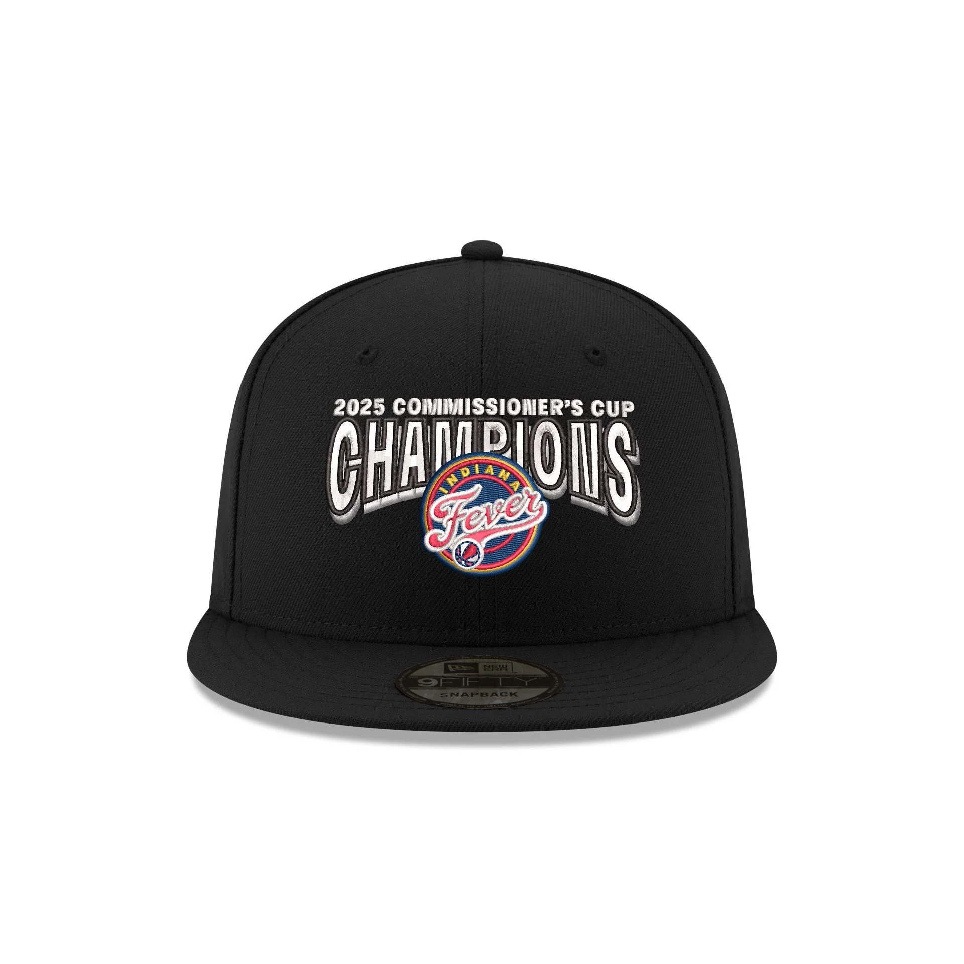 Indiana Fever 2025 WNBA Commissioner's Cup Champions 9FIFTY Snapback Hat