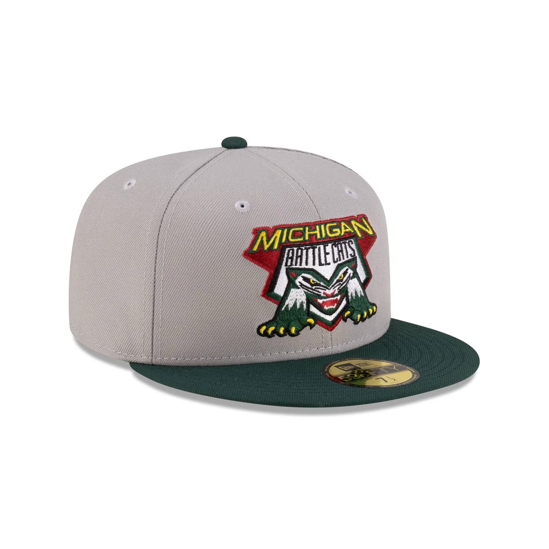 Just Caps Hometown Michigan Battle Cats 59FIFTY Fitted Hat