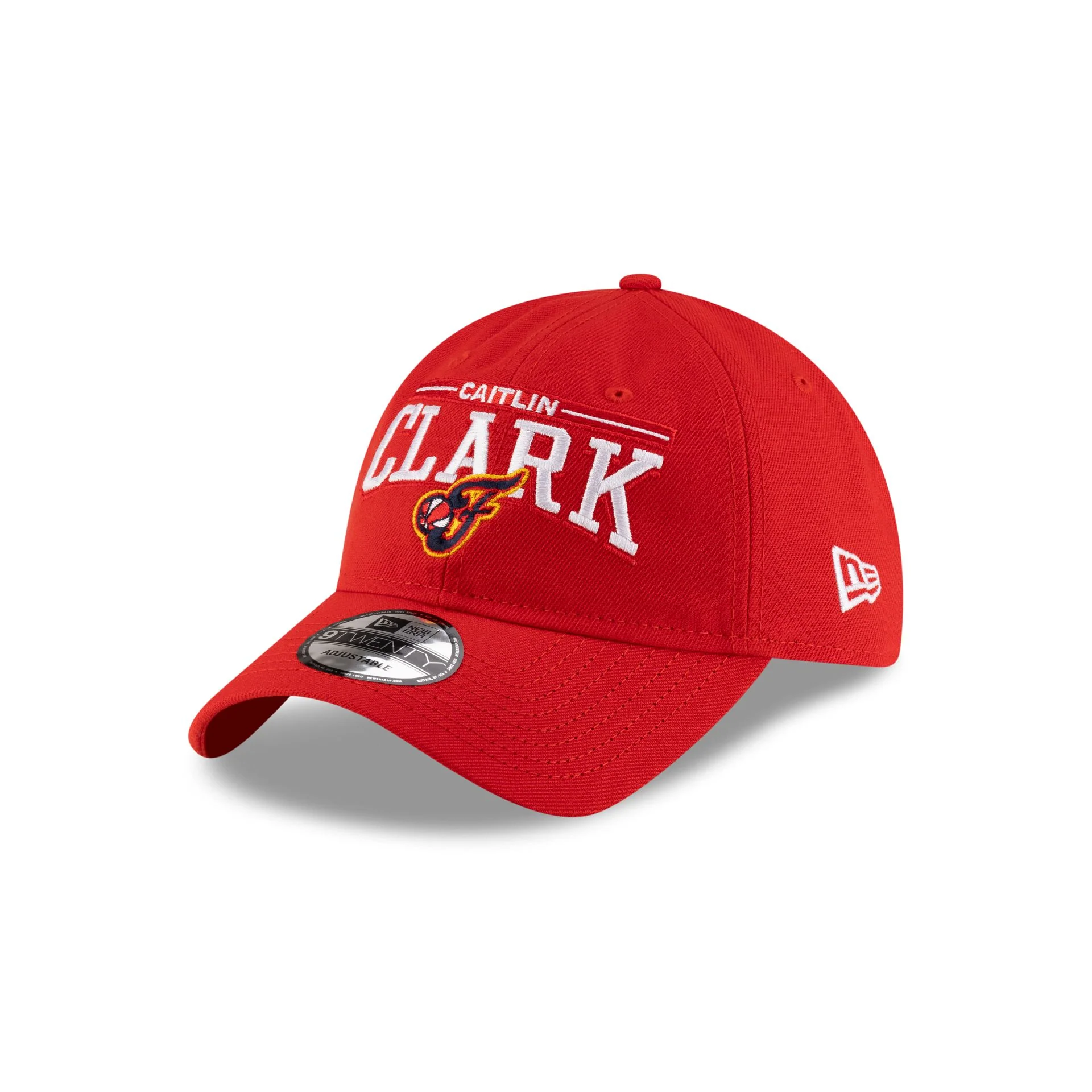 Indiana Fever Caitlin Clark Wordmark Red 9TWENTY Adjustable Hat