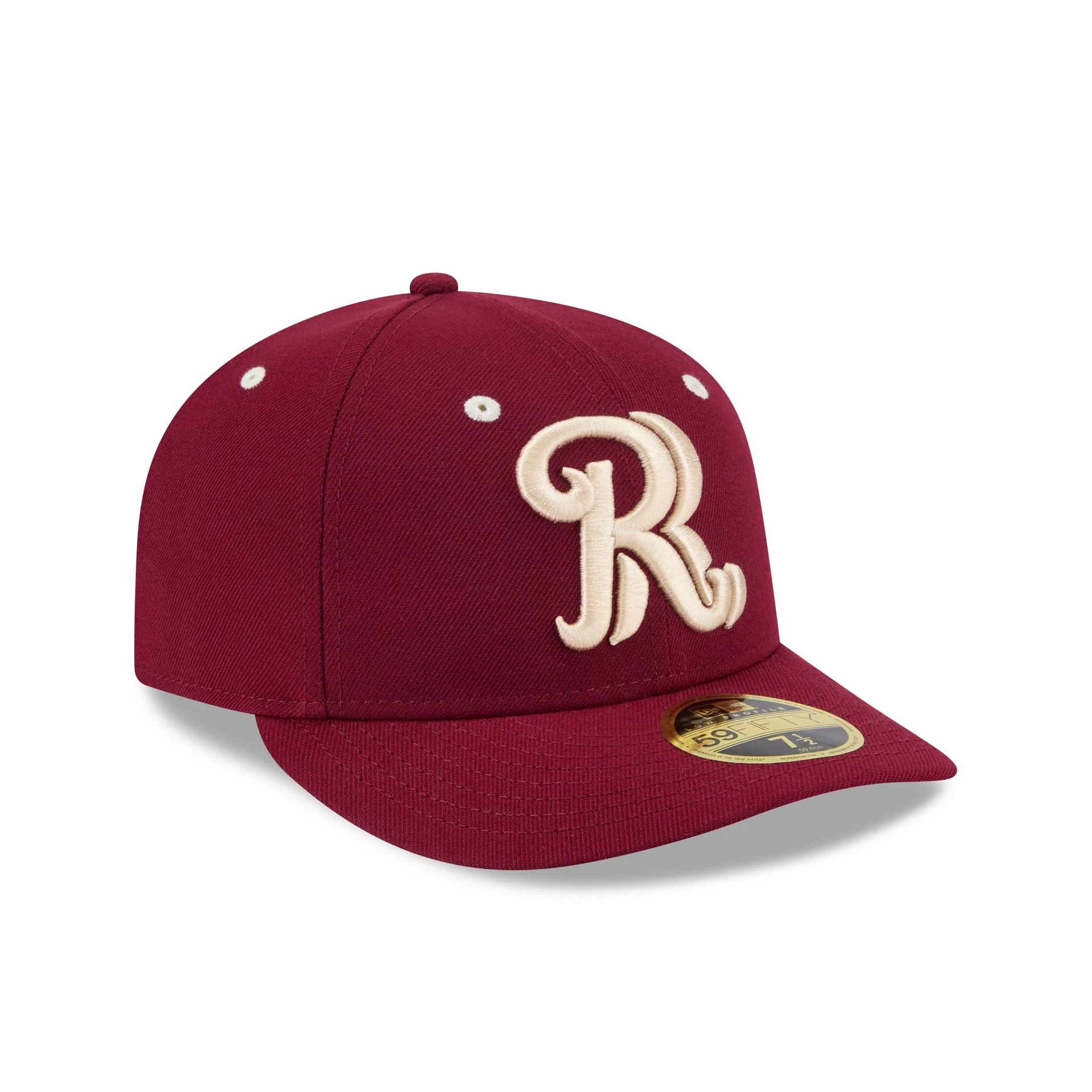 Frisco RoughRiders Authentic Collection Low Profile 59FIFTY Fitted Hat