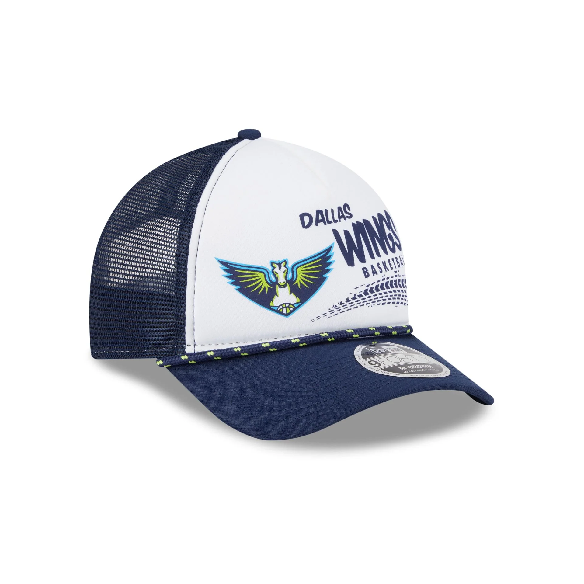 Dallas Wings 2025 All-Star Game 9FORTY M-Crown A-Frame Trucker Hat