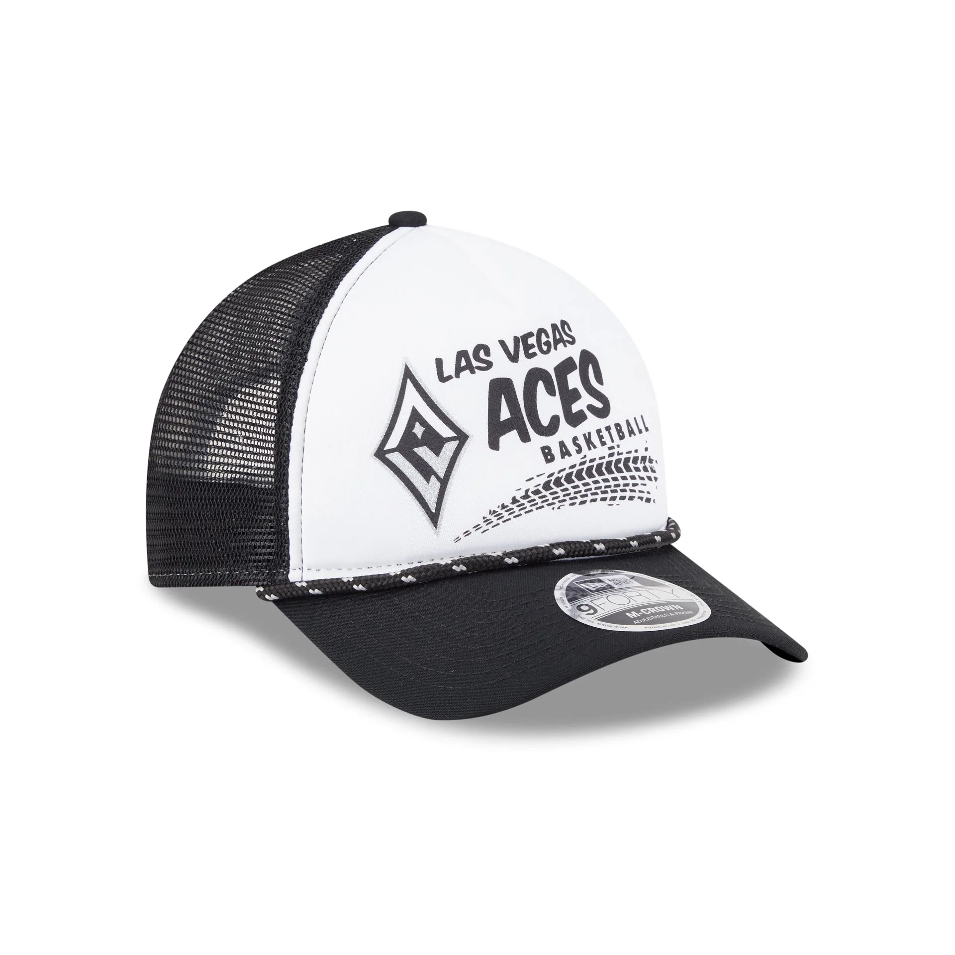 Las Vegas Aces 2025 All-Star Game 9FORTY M-Crown A-Frame Trucker Hat