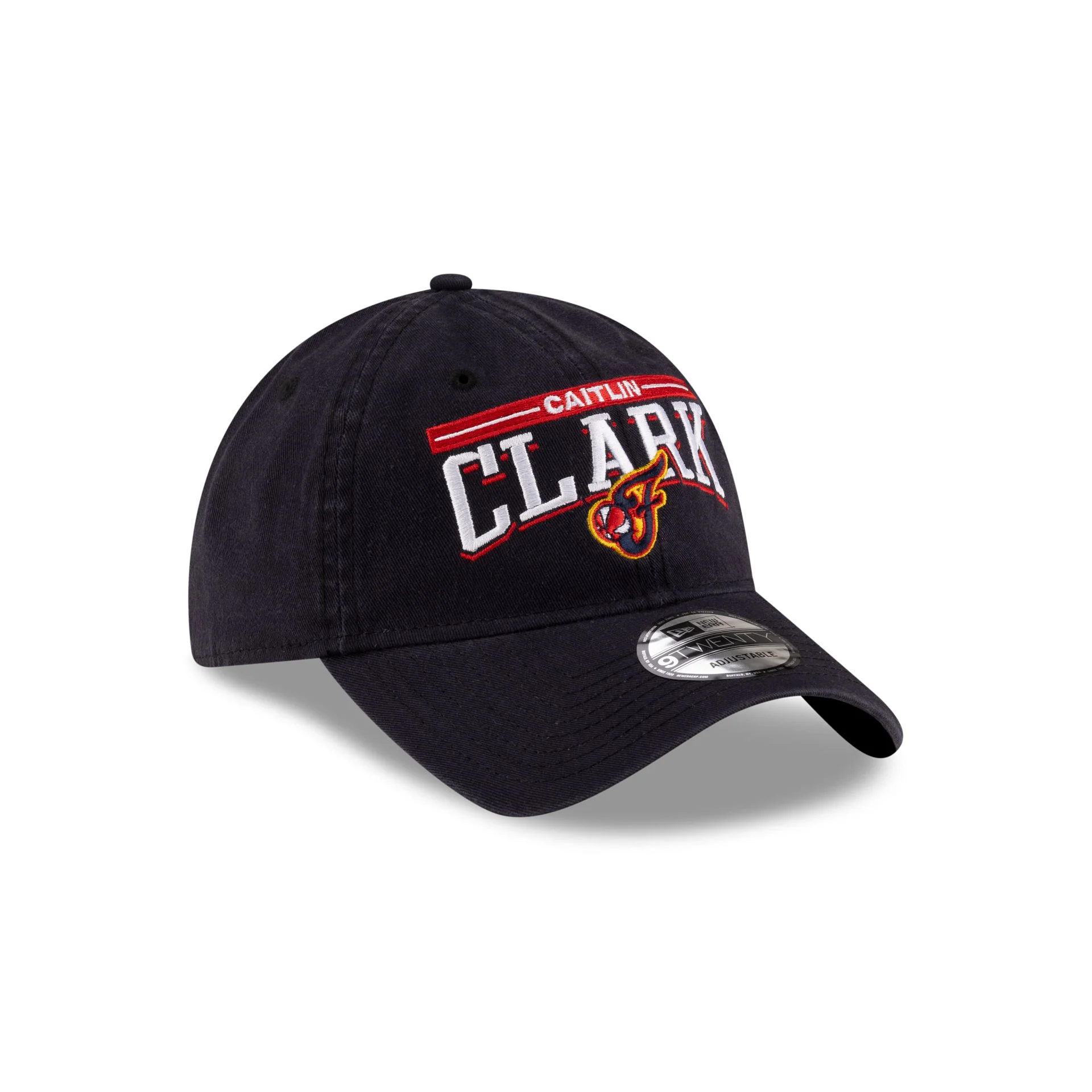 Indiana Fever Caitlin Clark Wordmark Navy 9TWENTY Adjustable Hat