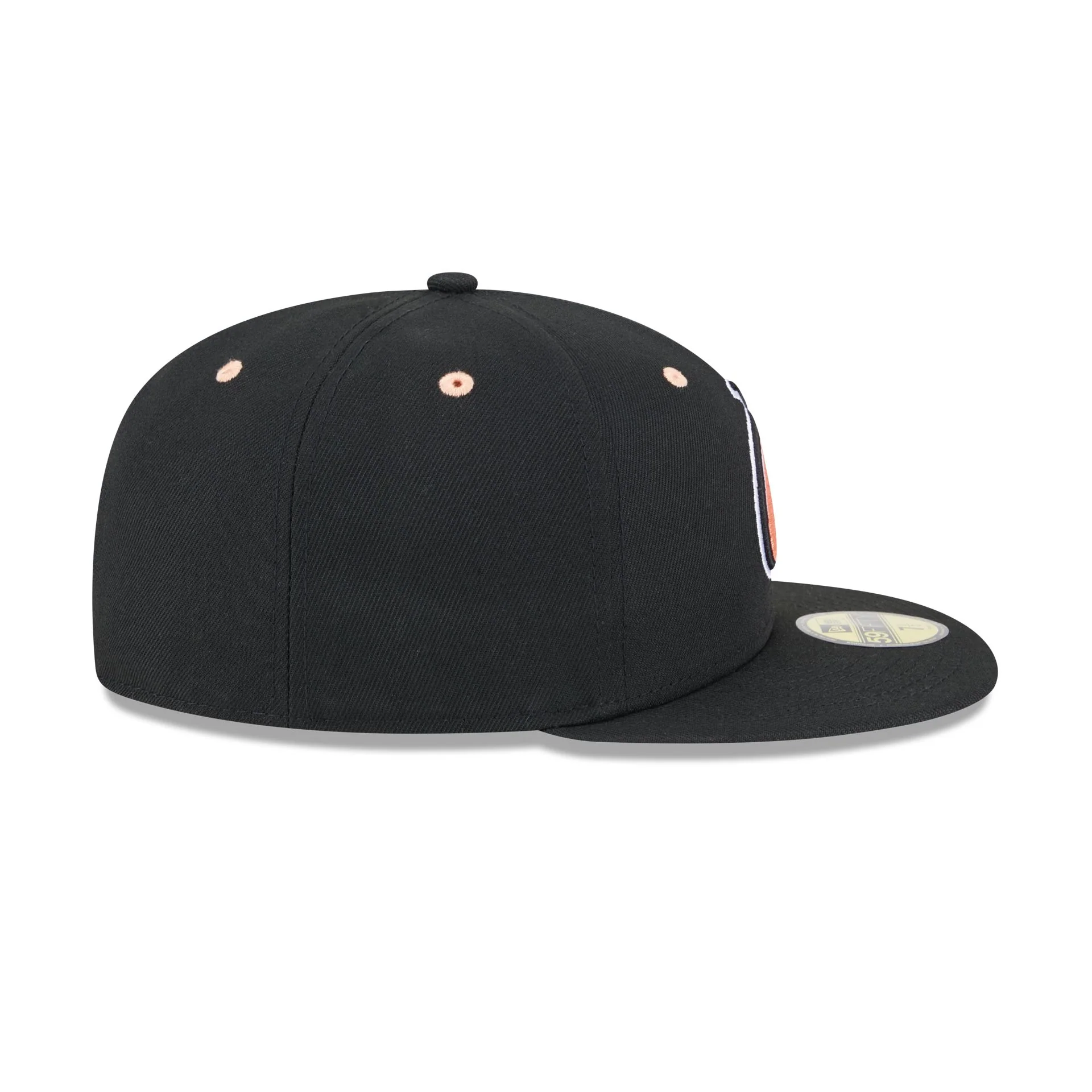 Columbus Clingstones Alternate Black 59FIFTY Fitted Hat